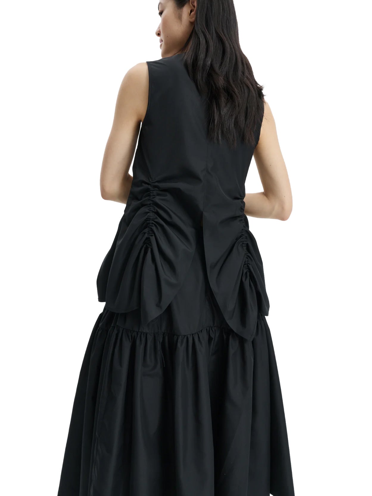Unika Top Recycled Faille Black