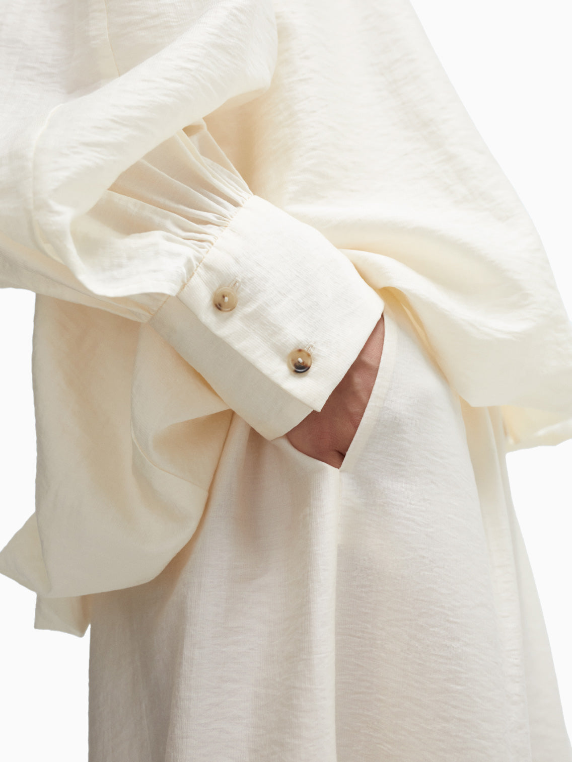 Balloon Shirt Marfil