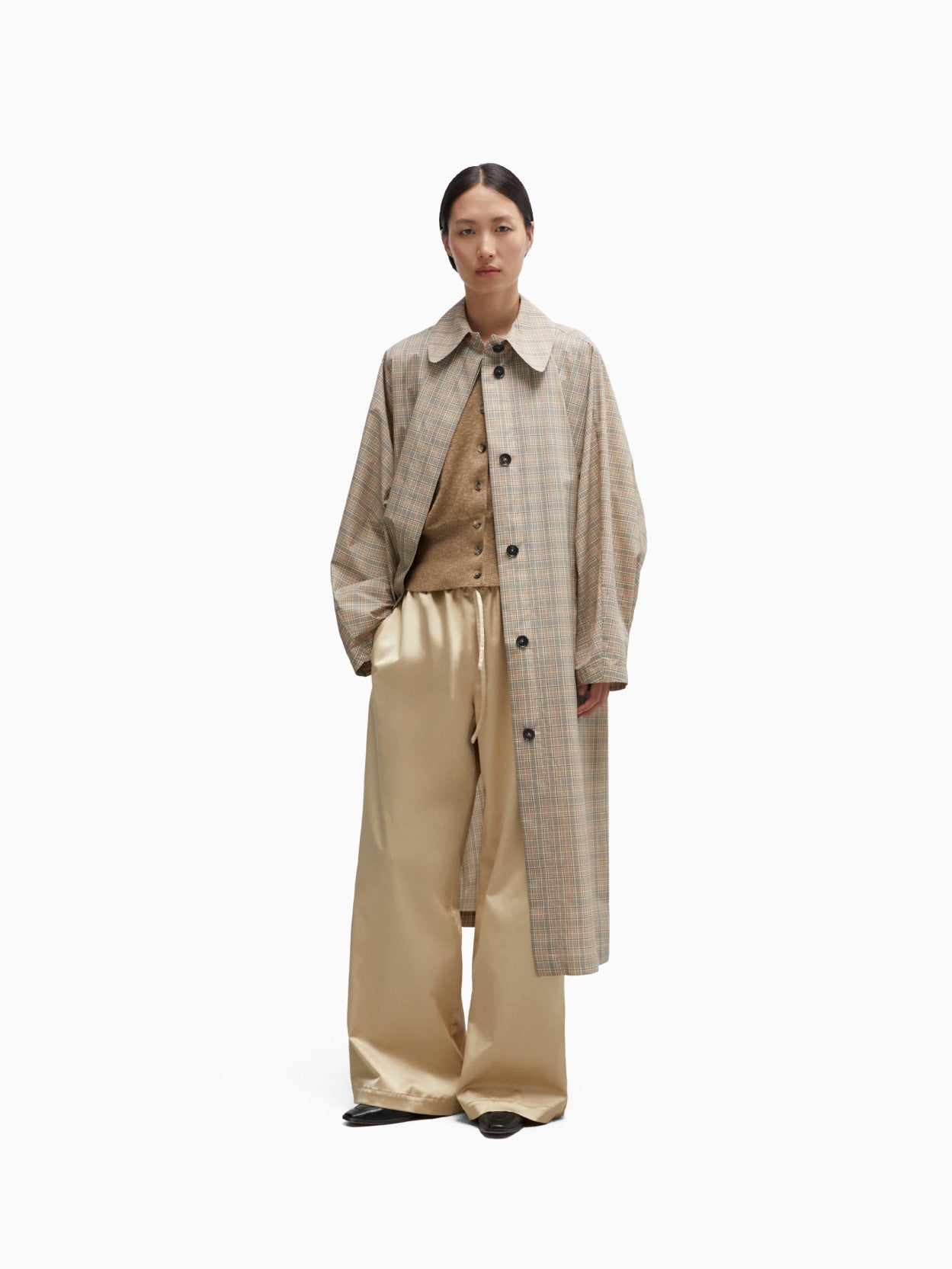 Batwing Trench Tartan