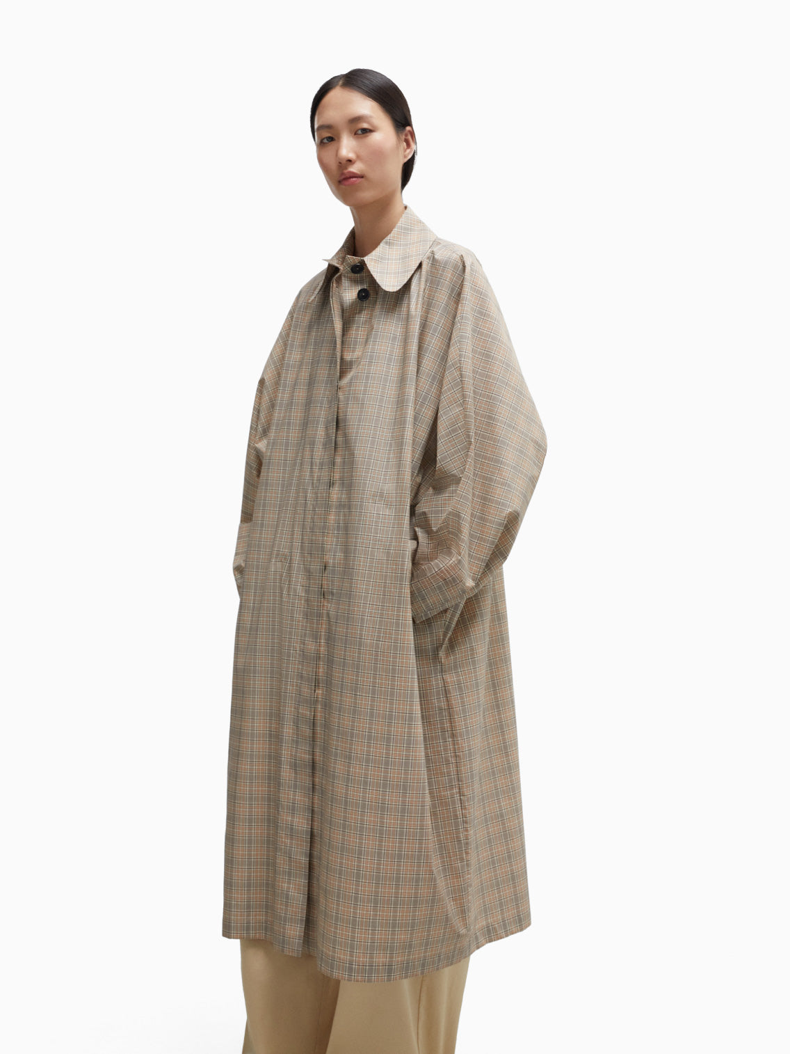 Batwing Trench Tartan