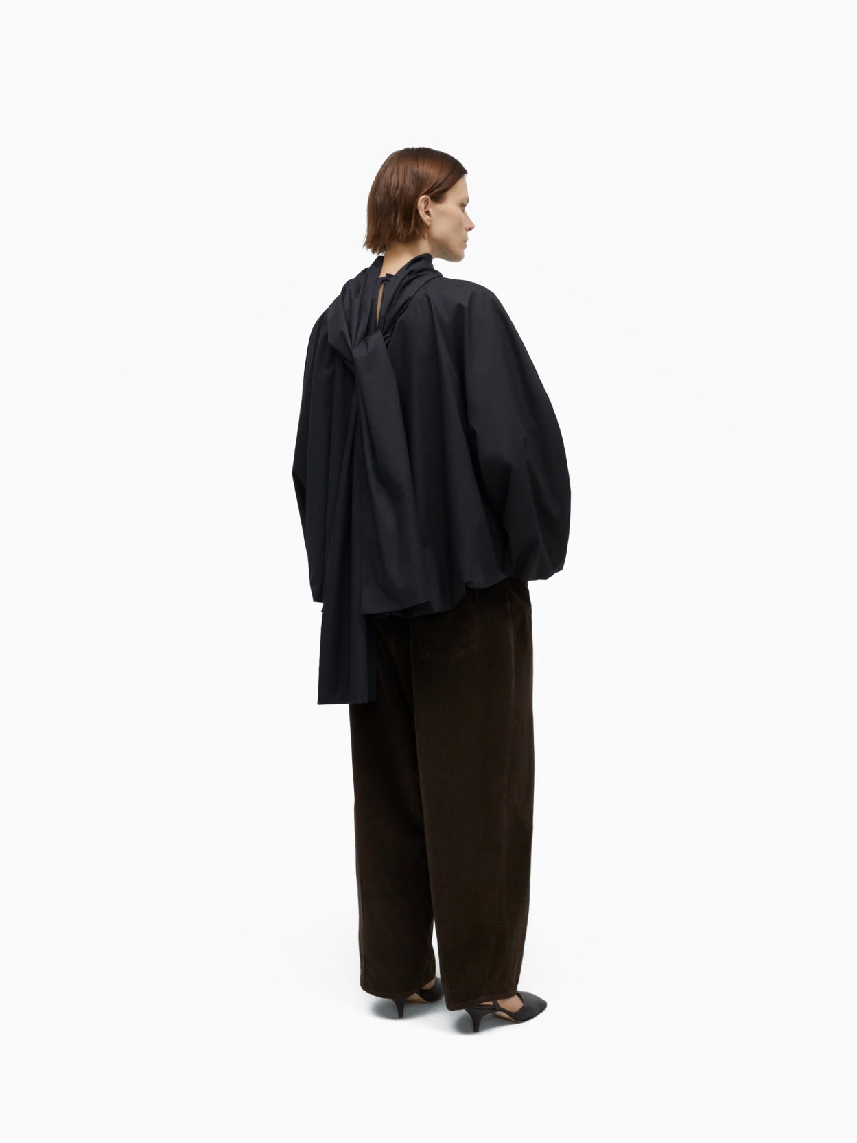 Bow Shirt Black