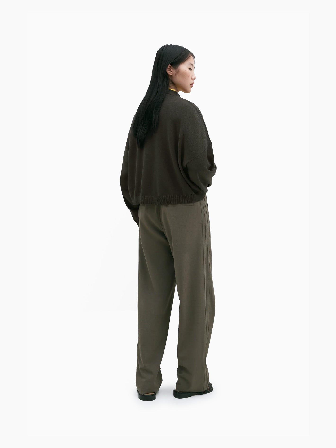 Tailoring Relaxed Pants Taupe