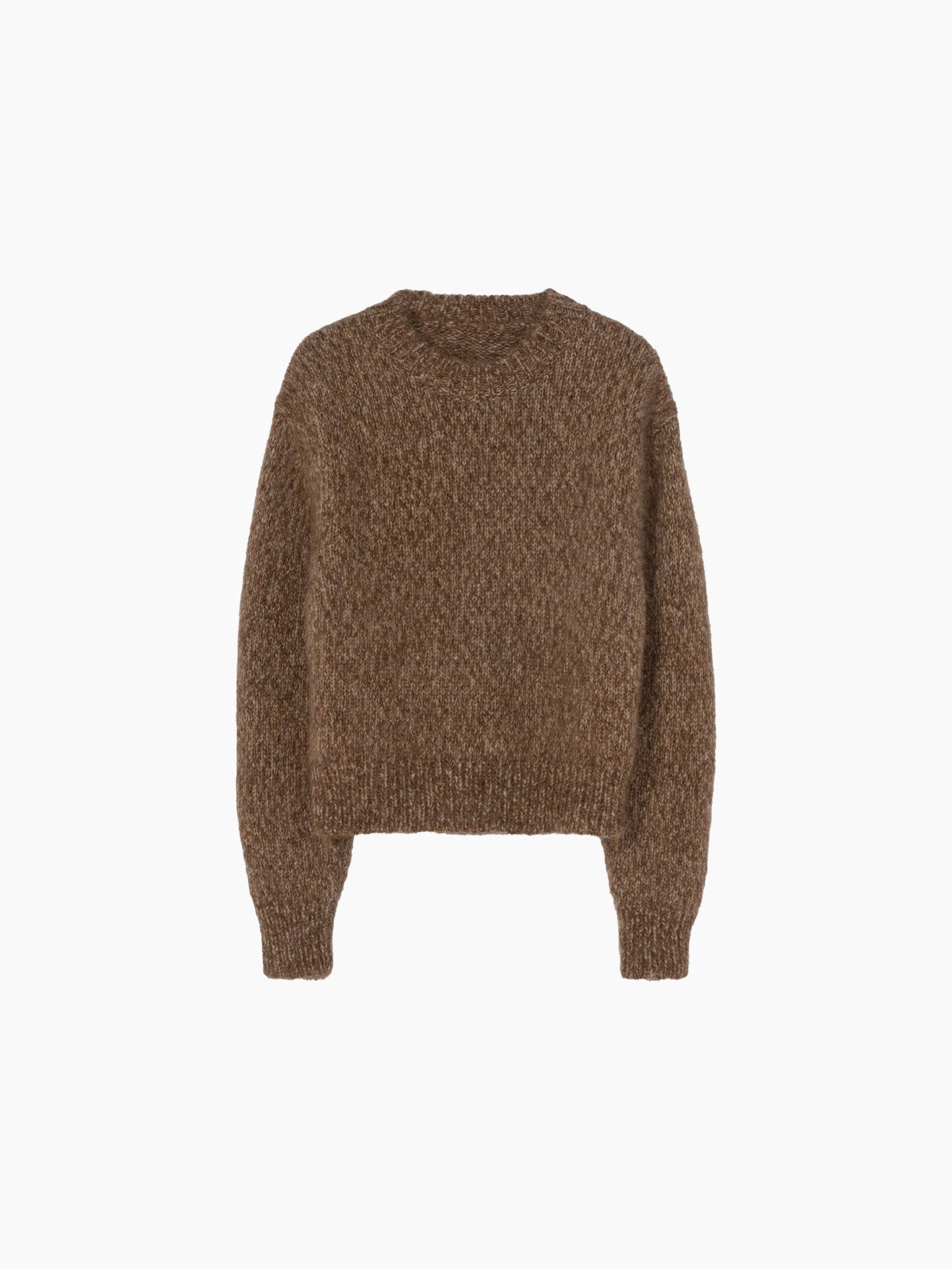 Chunky Sweater Brown Melange