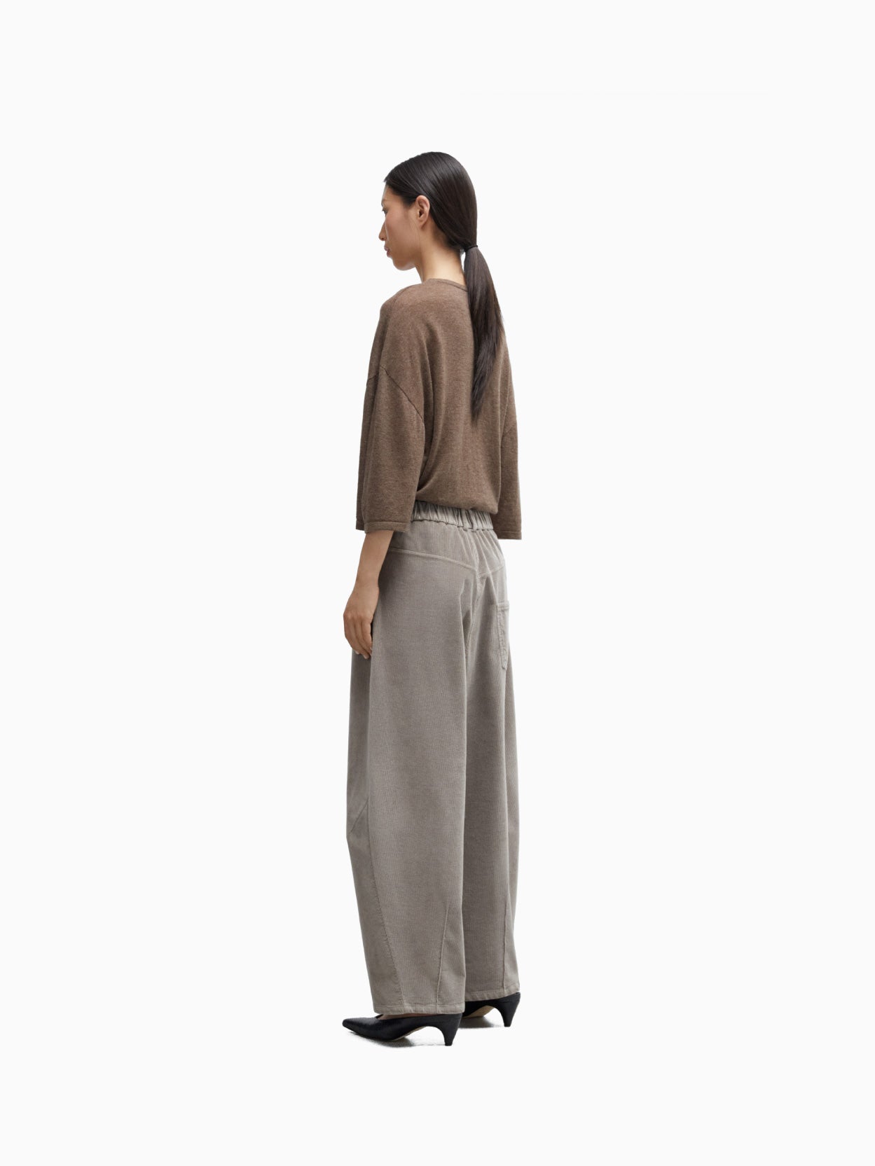 Corduroy Baggy Pants Cobblestone