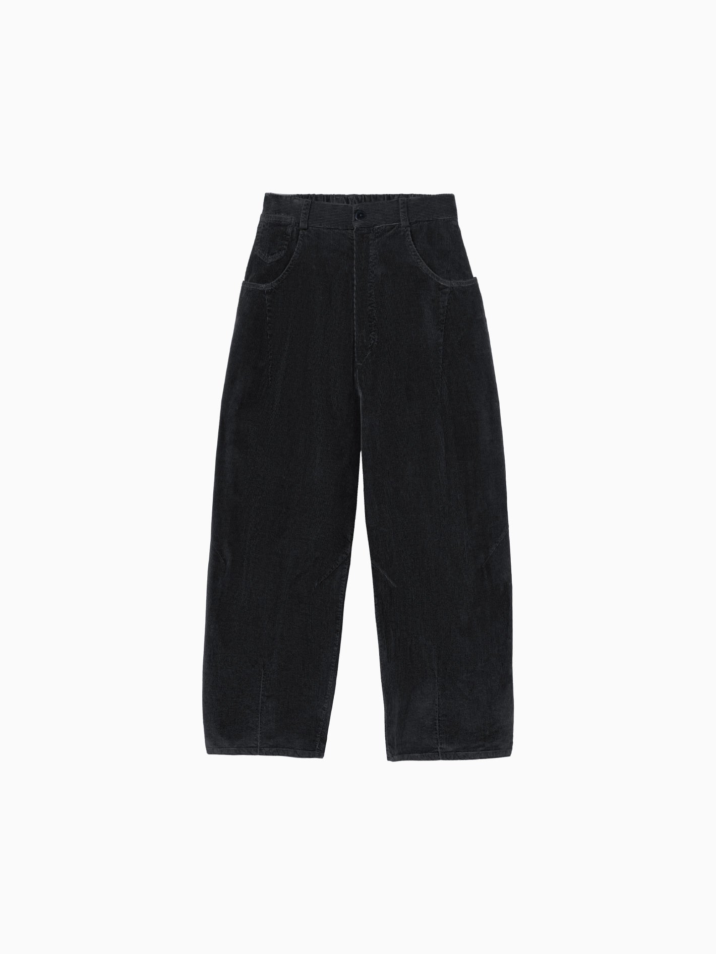Corduroy Baggy Pants Dusty Blue