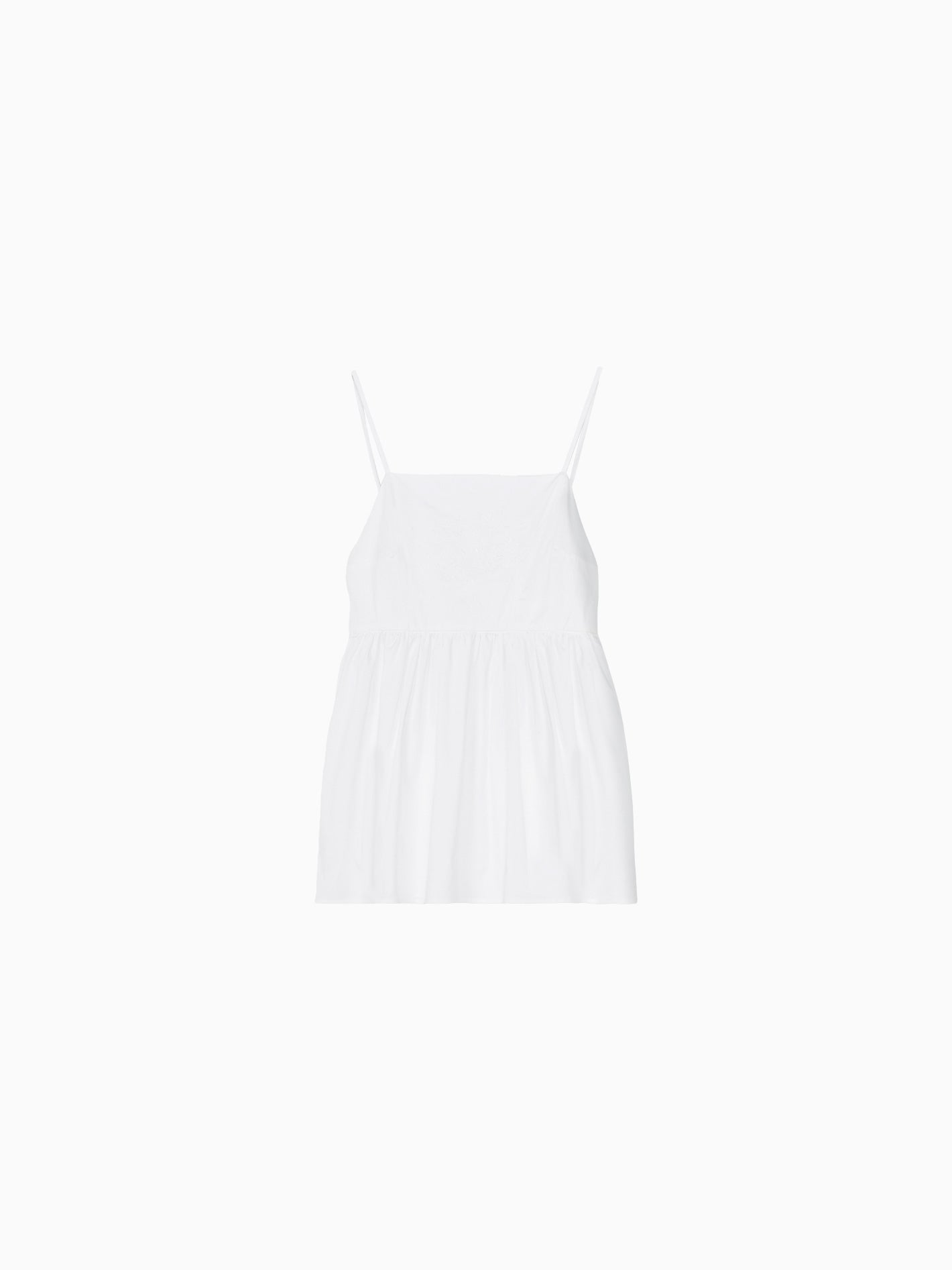 Cotton Embroidered Top White