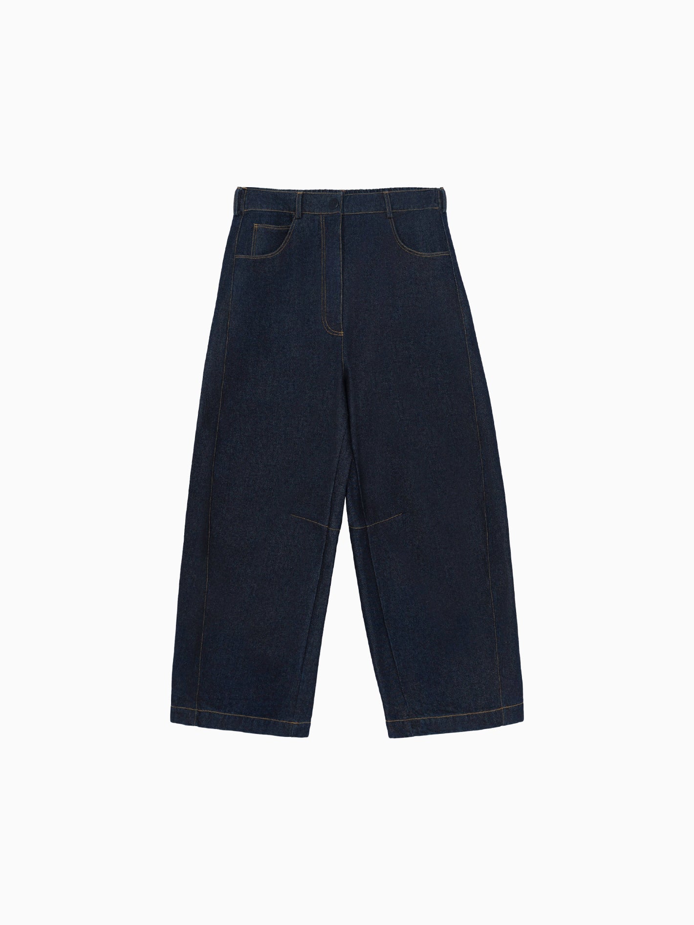 Curved Baggy Jeans