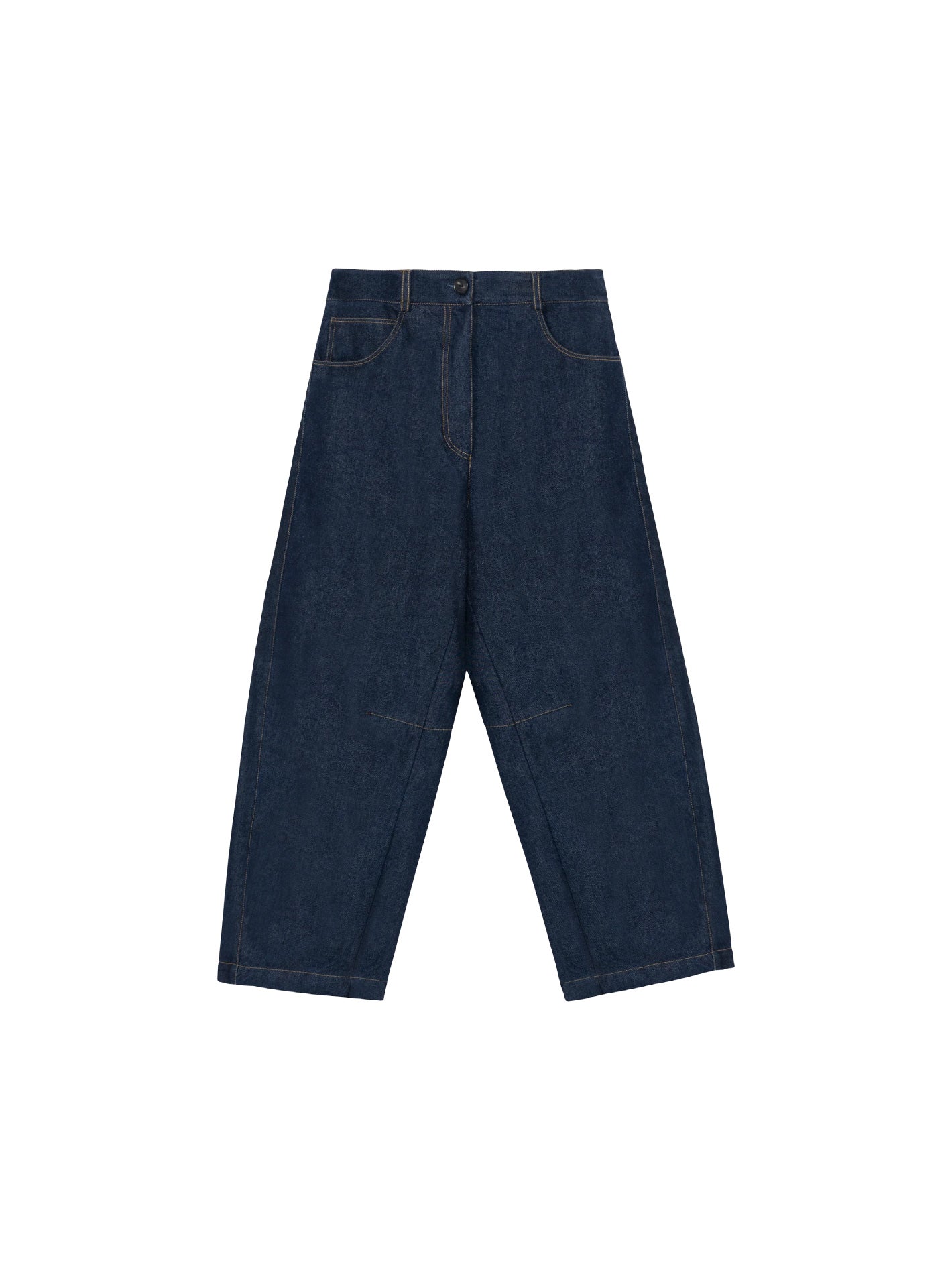 Curved Baggy Jeans