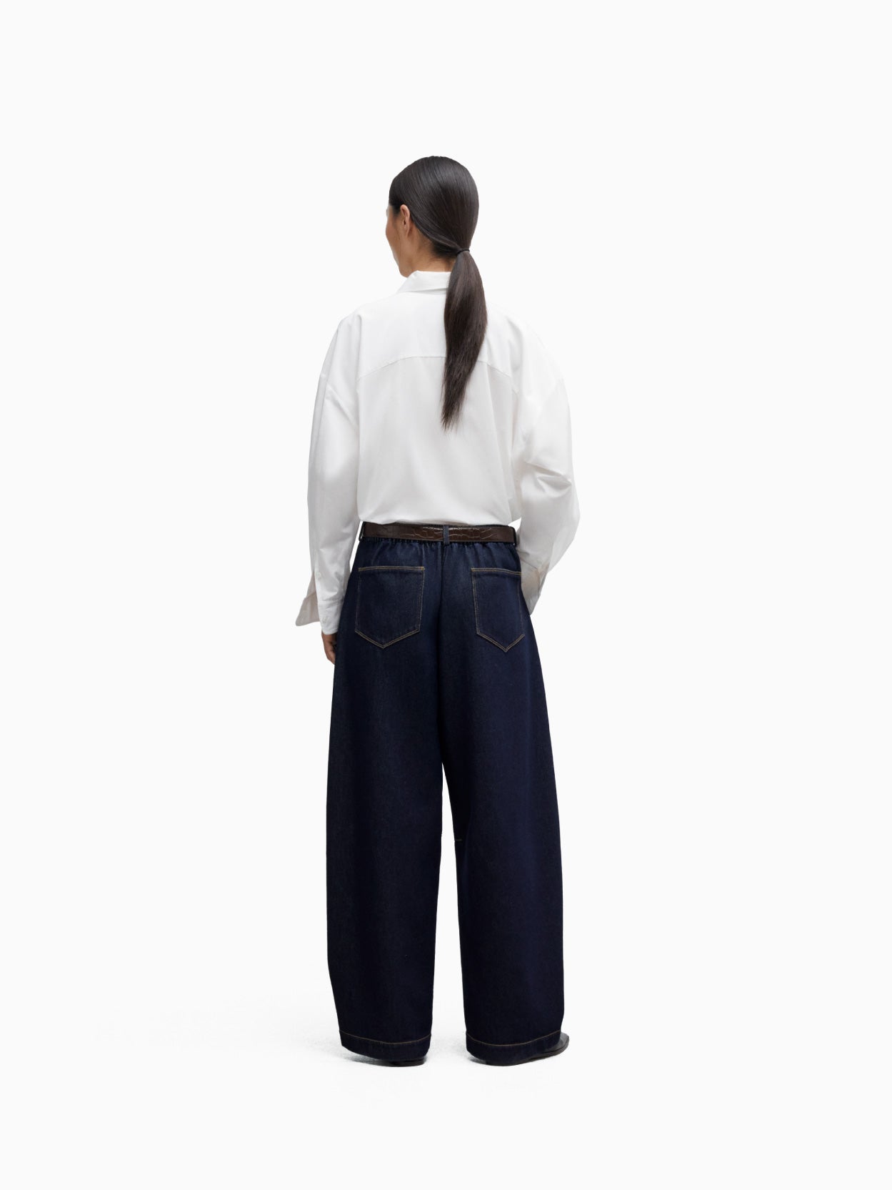 Curved Baggy Jeans