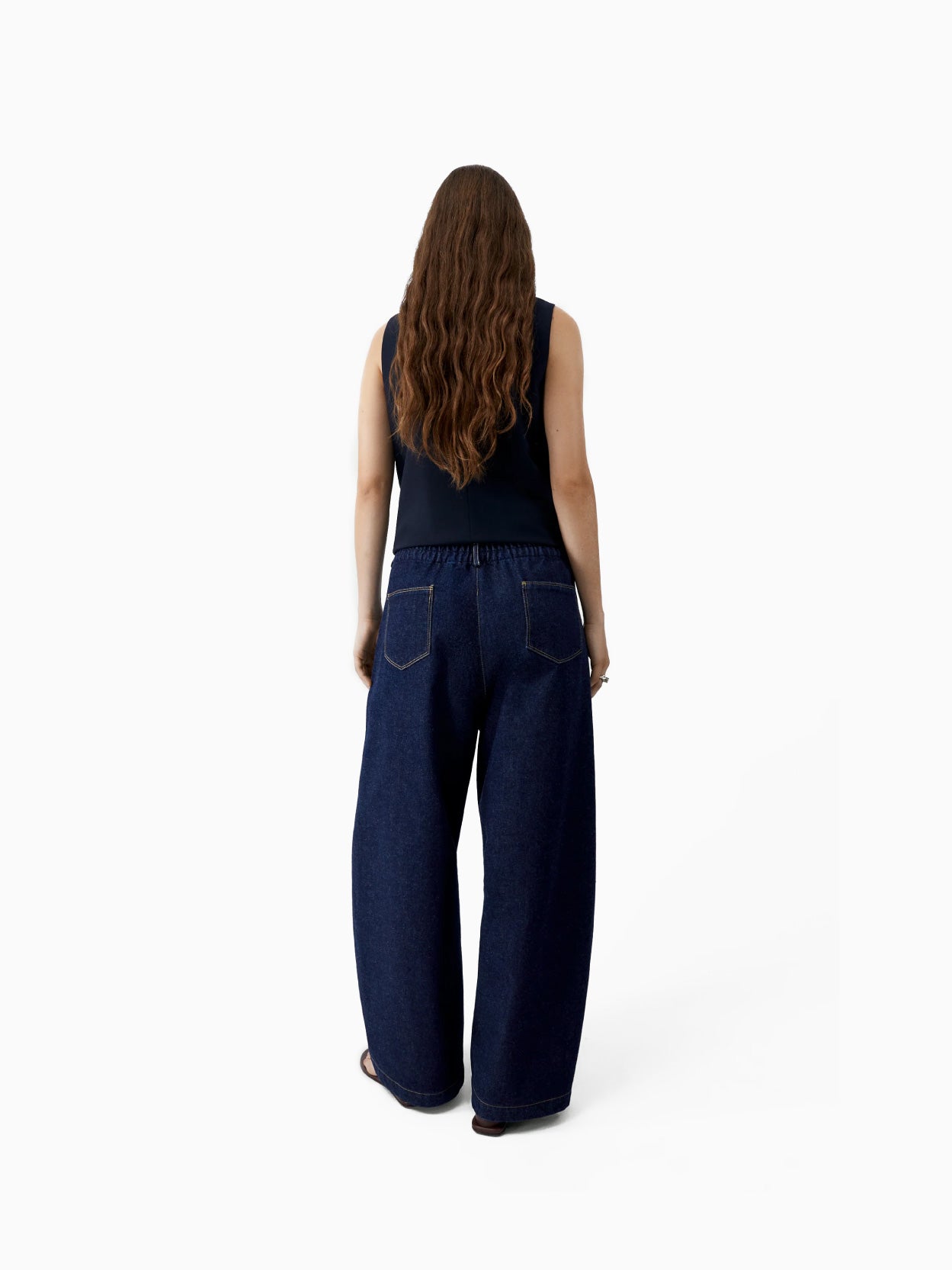 Curved Baggy Jeans