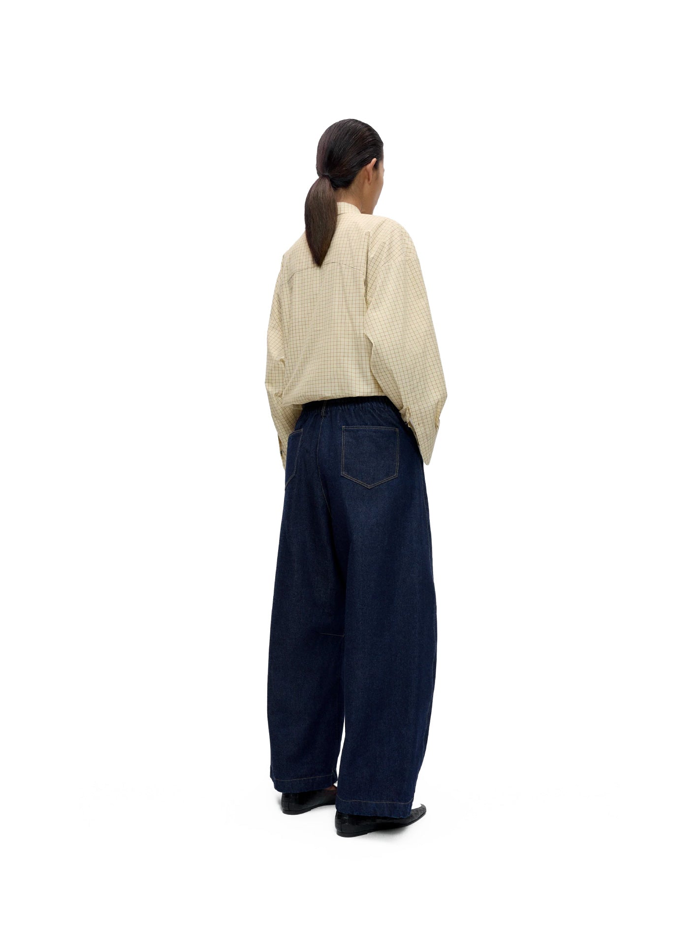 Curved Baggy Jeans