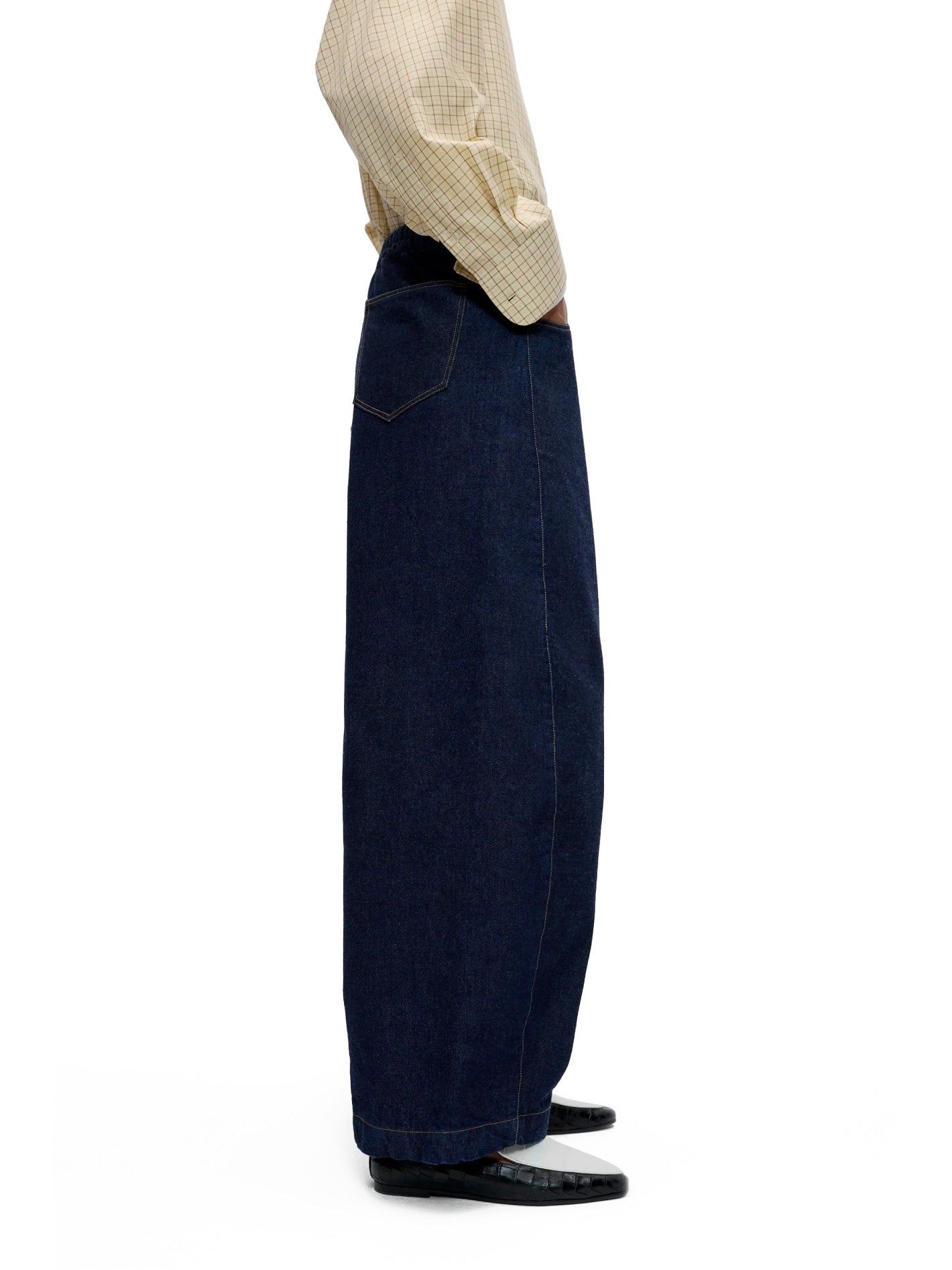 Curved Baggy Jeans