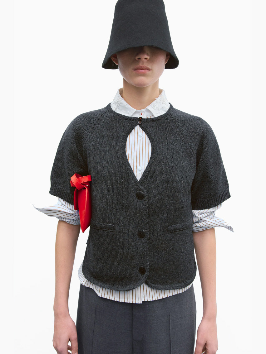 Cut-Out Top Anthracite