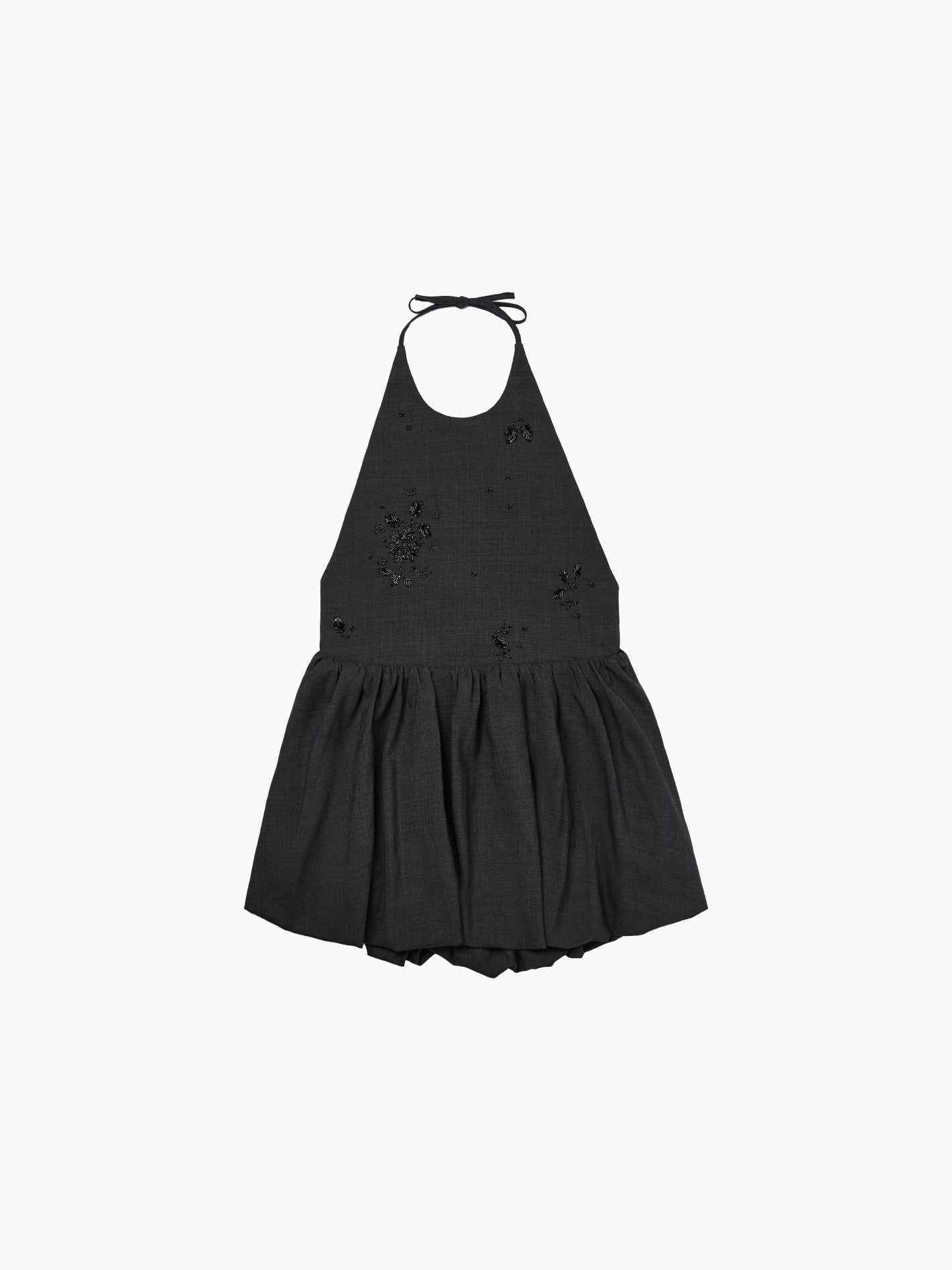Halter Dress Grey