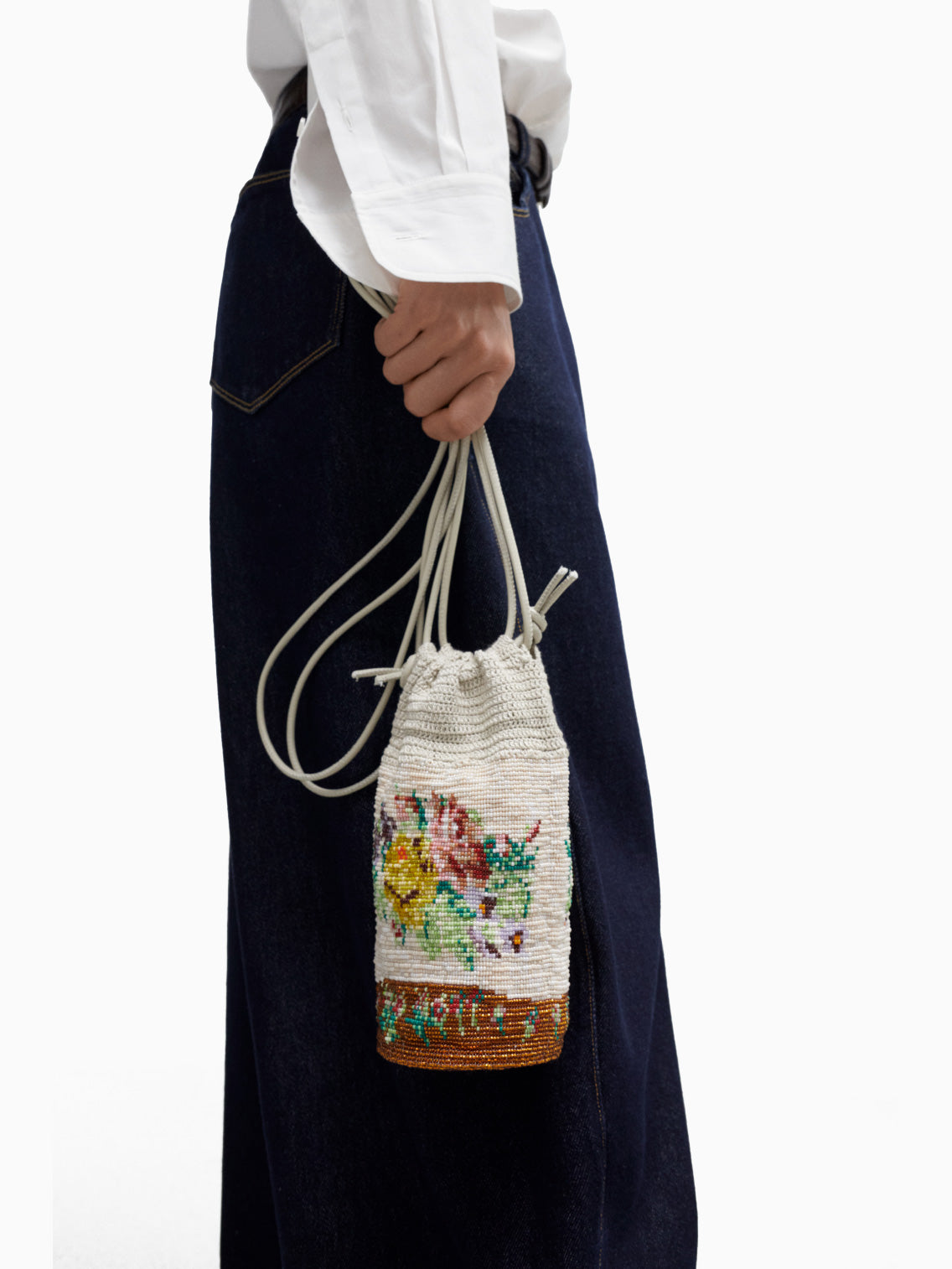 Hand Beaded Bag Crochet