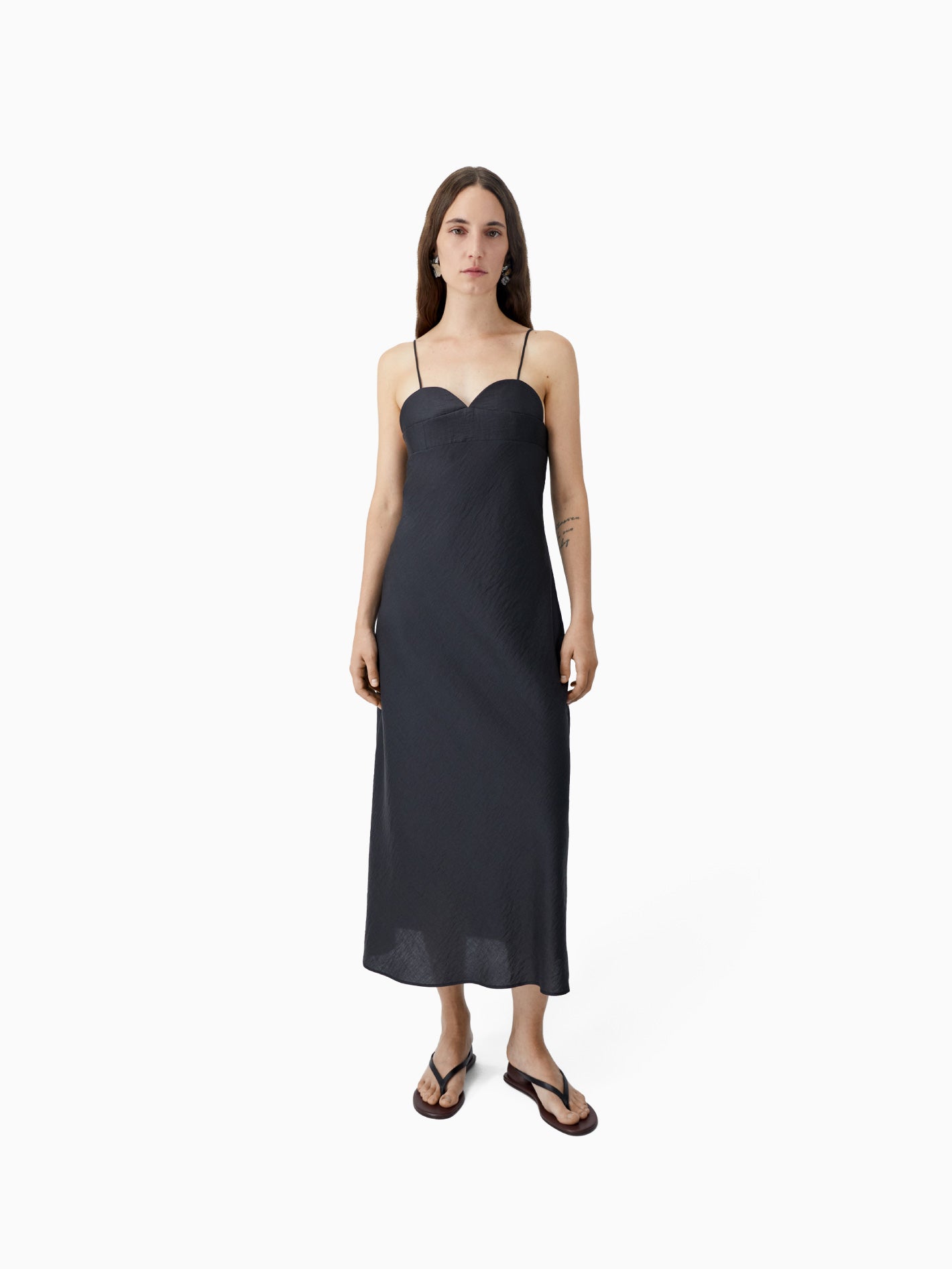 Heart Shaped Dress Espresso