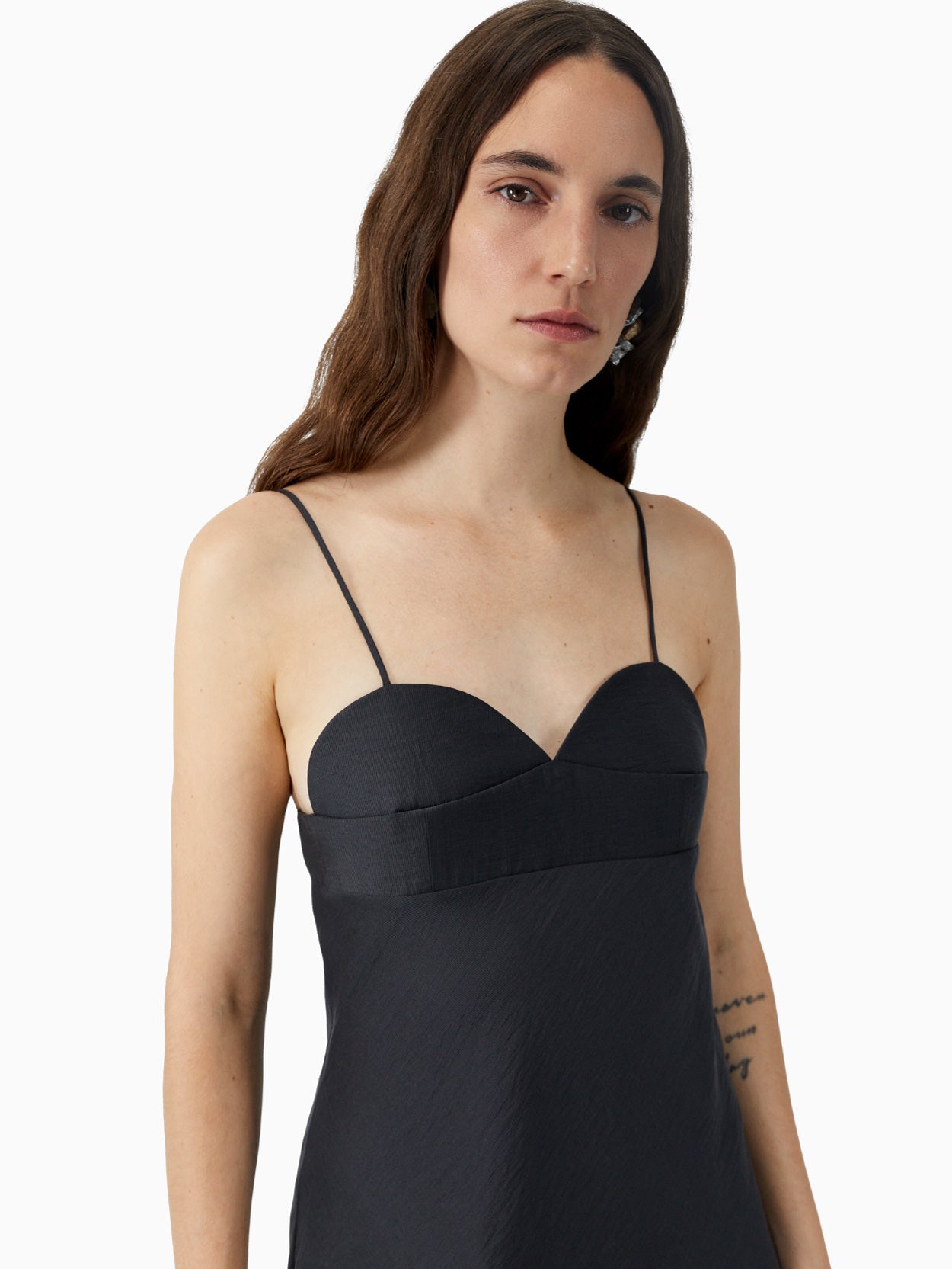 Heart Shaped Dress Espresso