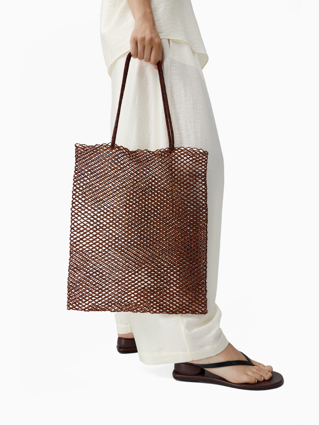 Handmade Beaded Tote Bag Sierra