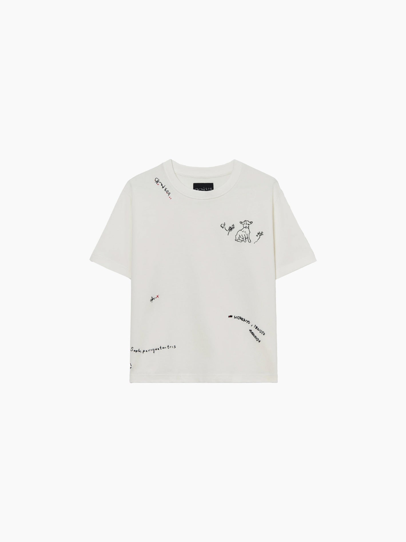 Instante Embroidered T-Shirt White