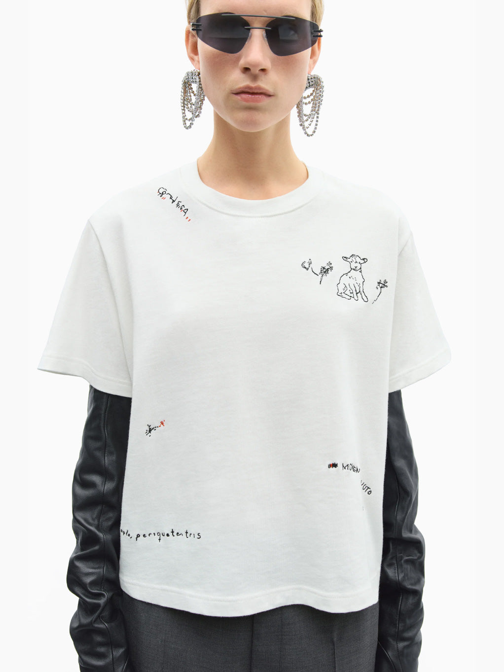 Instante Embroidered T-Shirt White