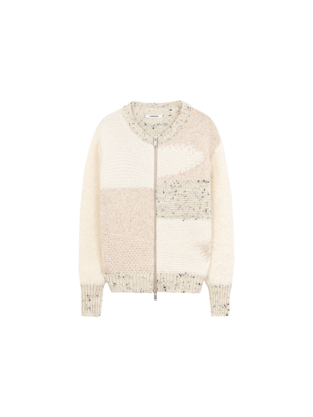Marled Zip Cardigan