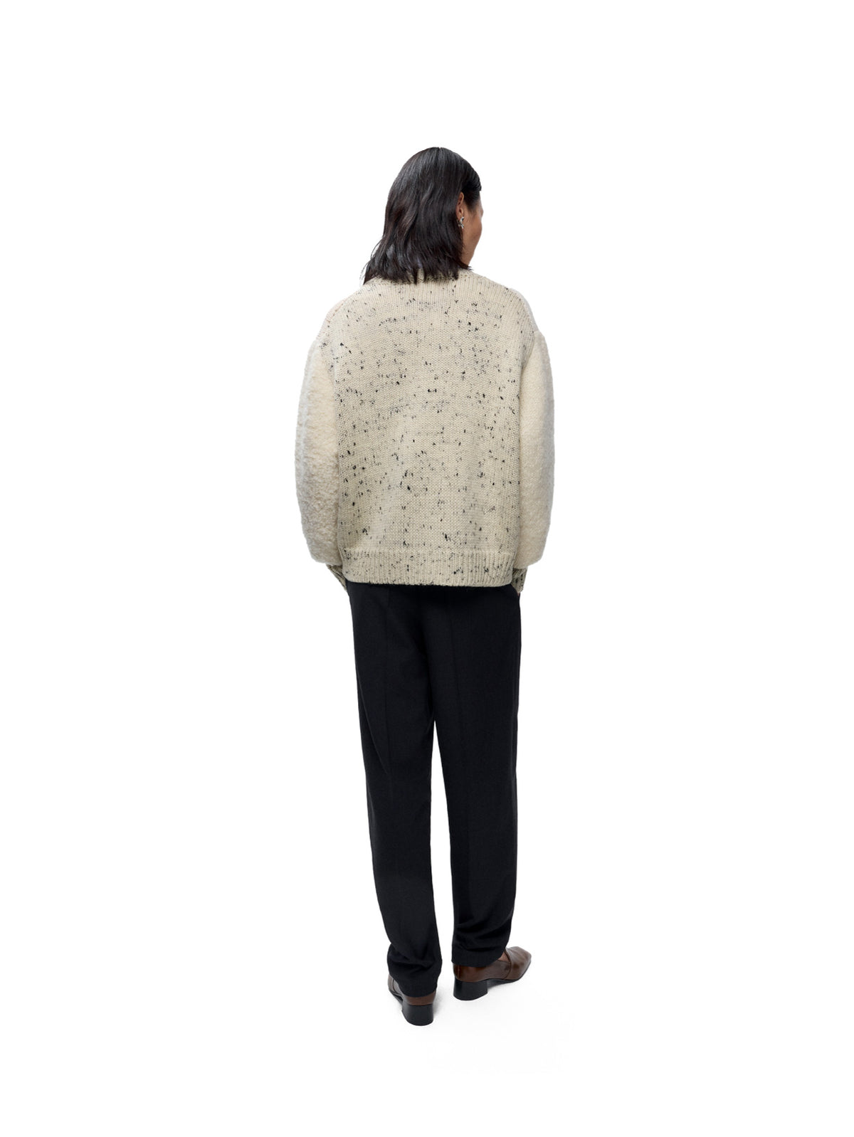 Marled Zip Cardigan