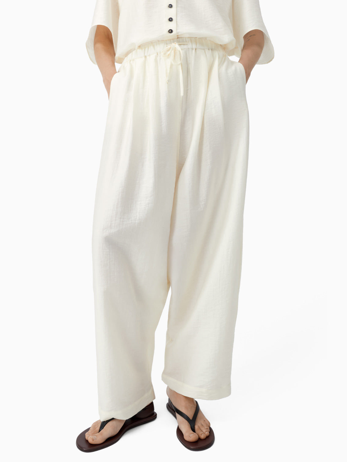 Maxi Pants Marfil