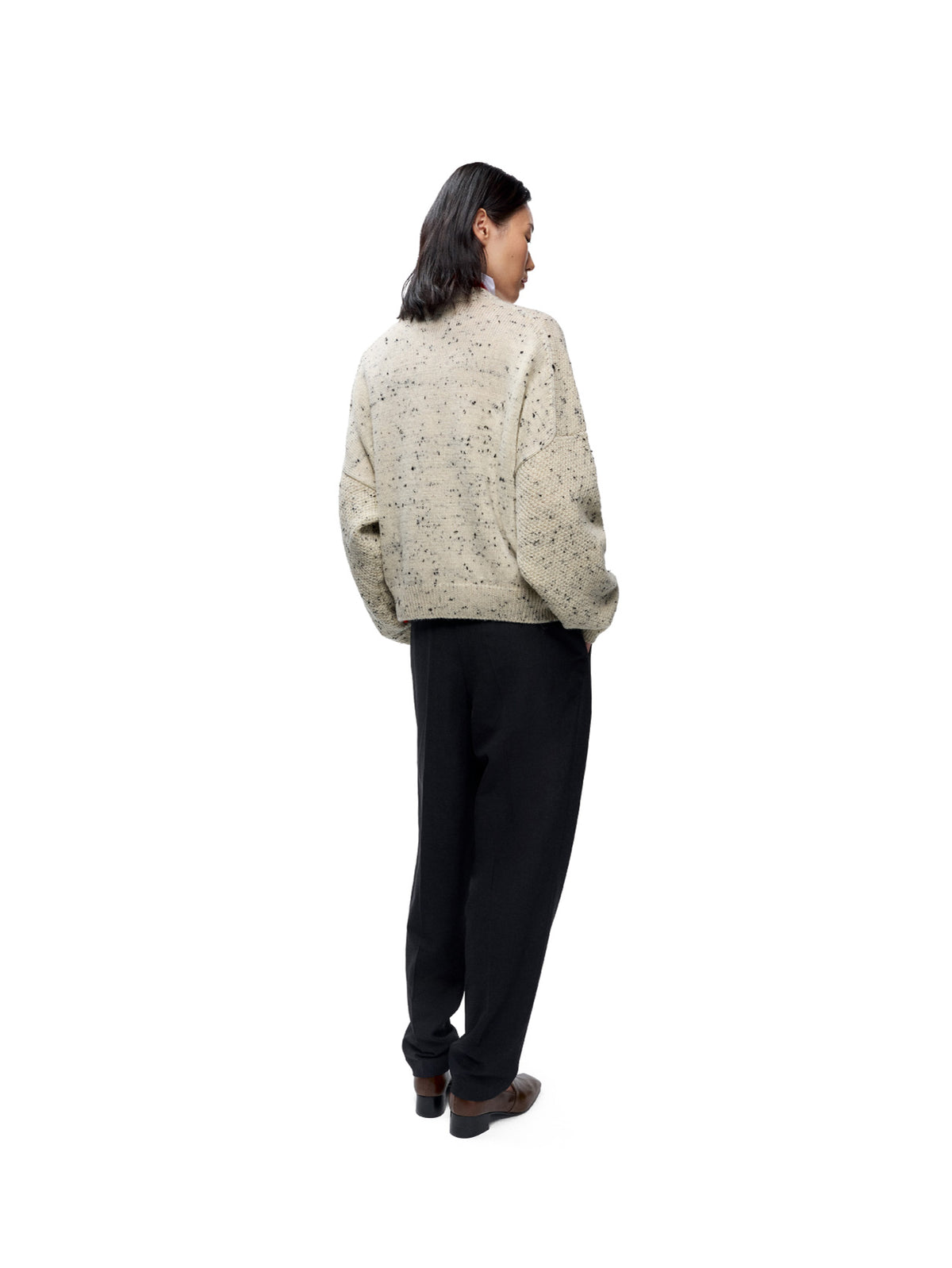 Merino Wool Marled Cordera Sweater