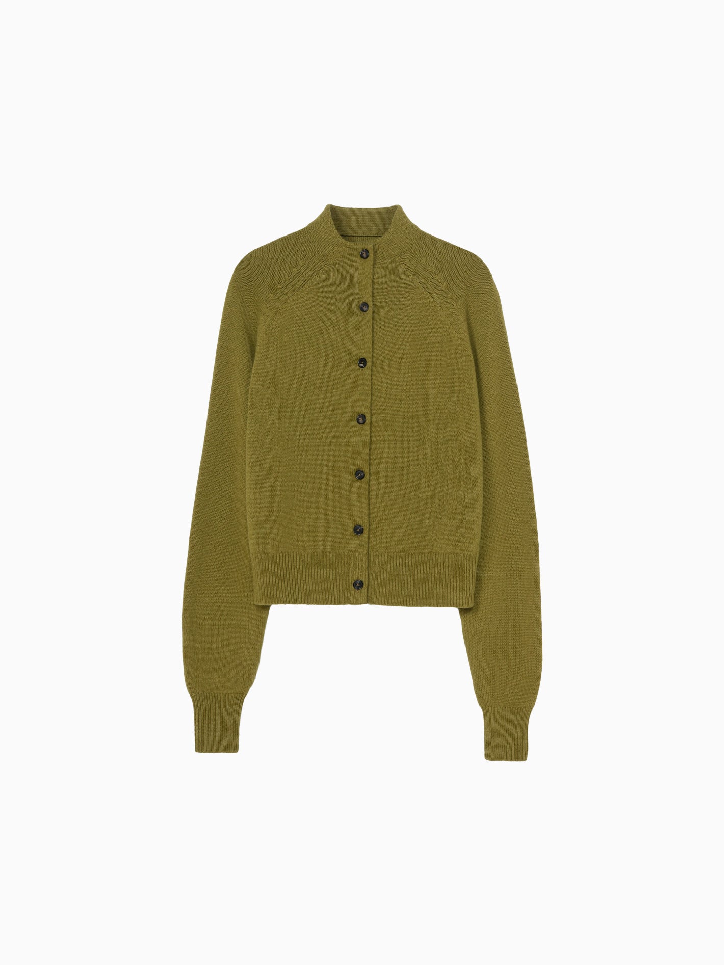 Merino Wool Perkins Cardigan Woodbine