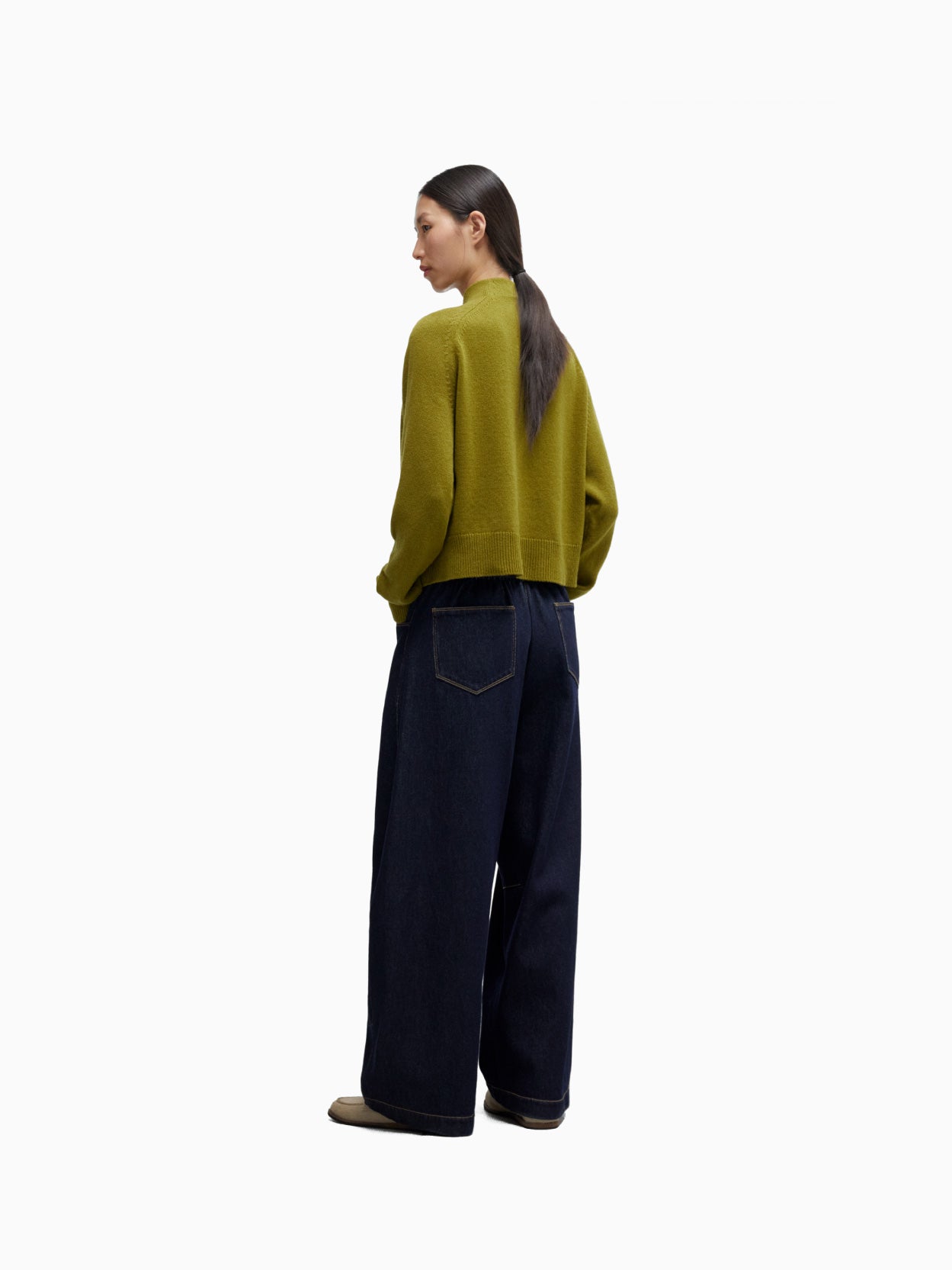Merino Wool Perkins Cardigan Woodbine