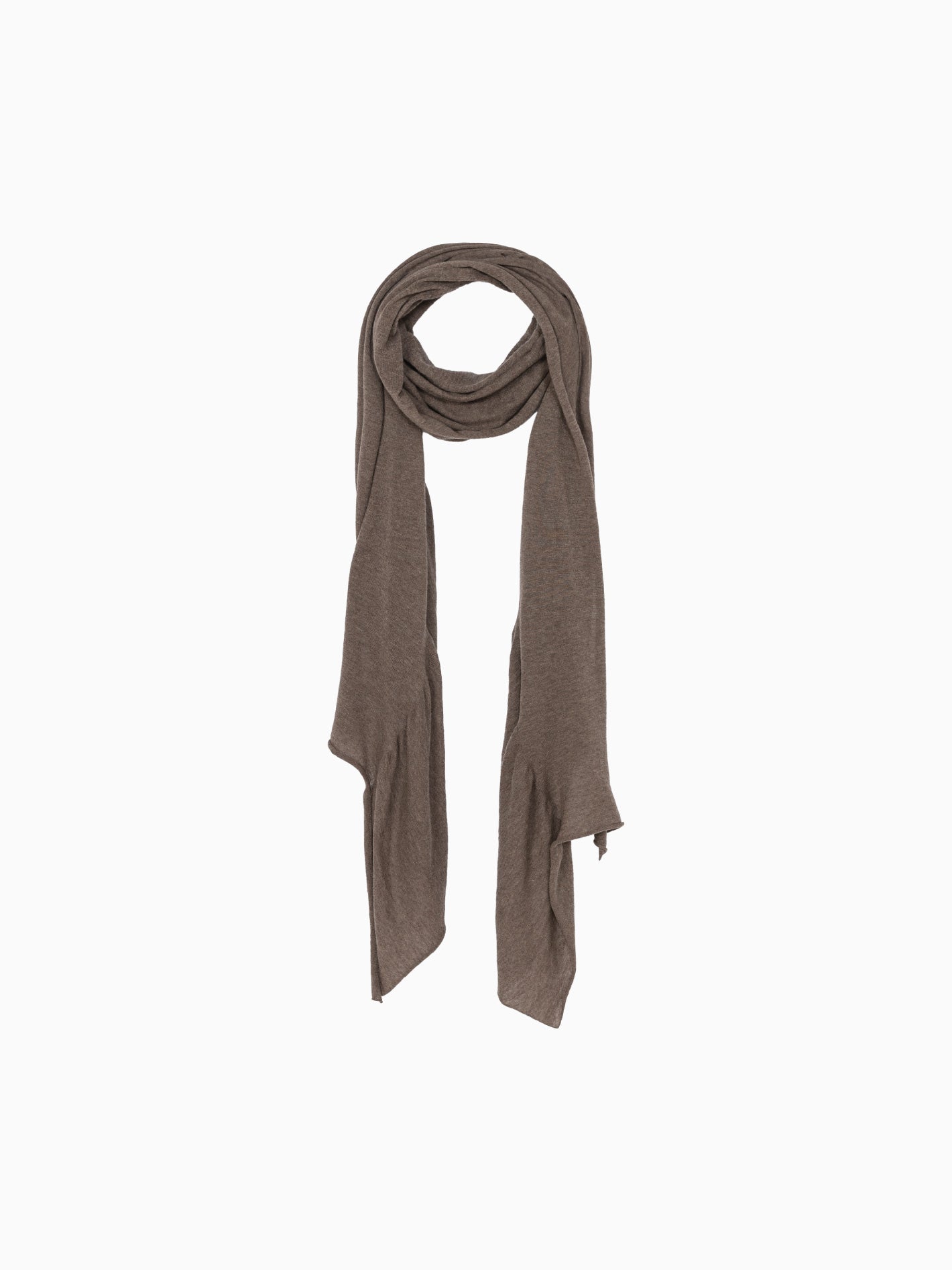 Merino Wool Shawl Deep Taupe