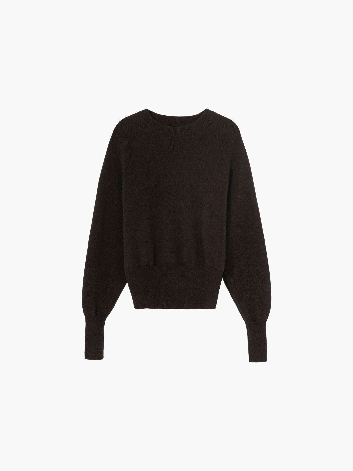 Merino & Cashmere Sweater Brown