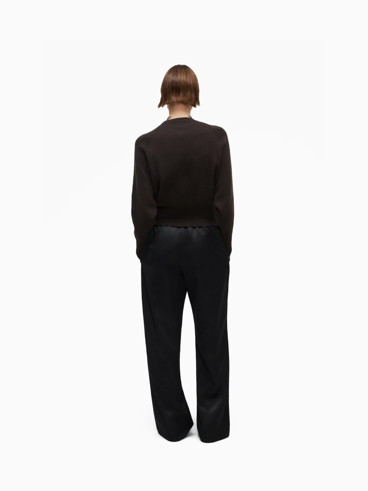 Merino & Cashmere Sweater Brown