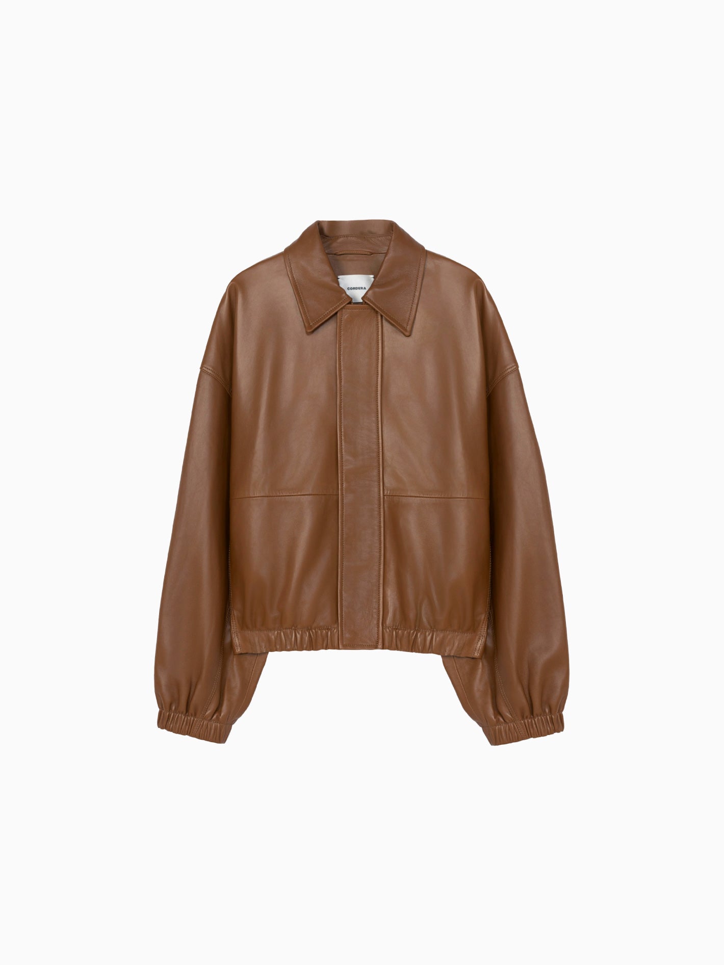 Nappa Bomber Jacket Tan