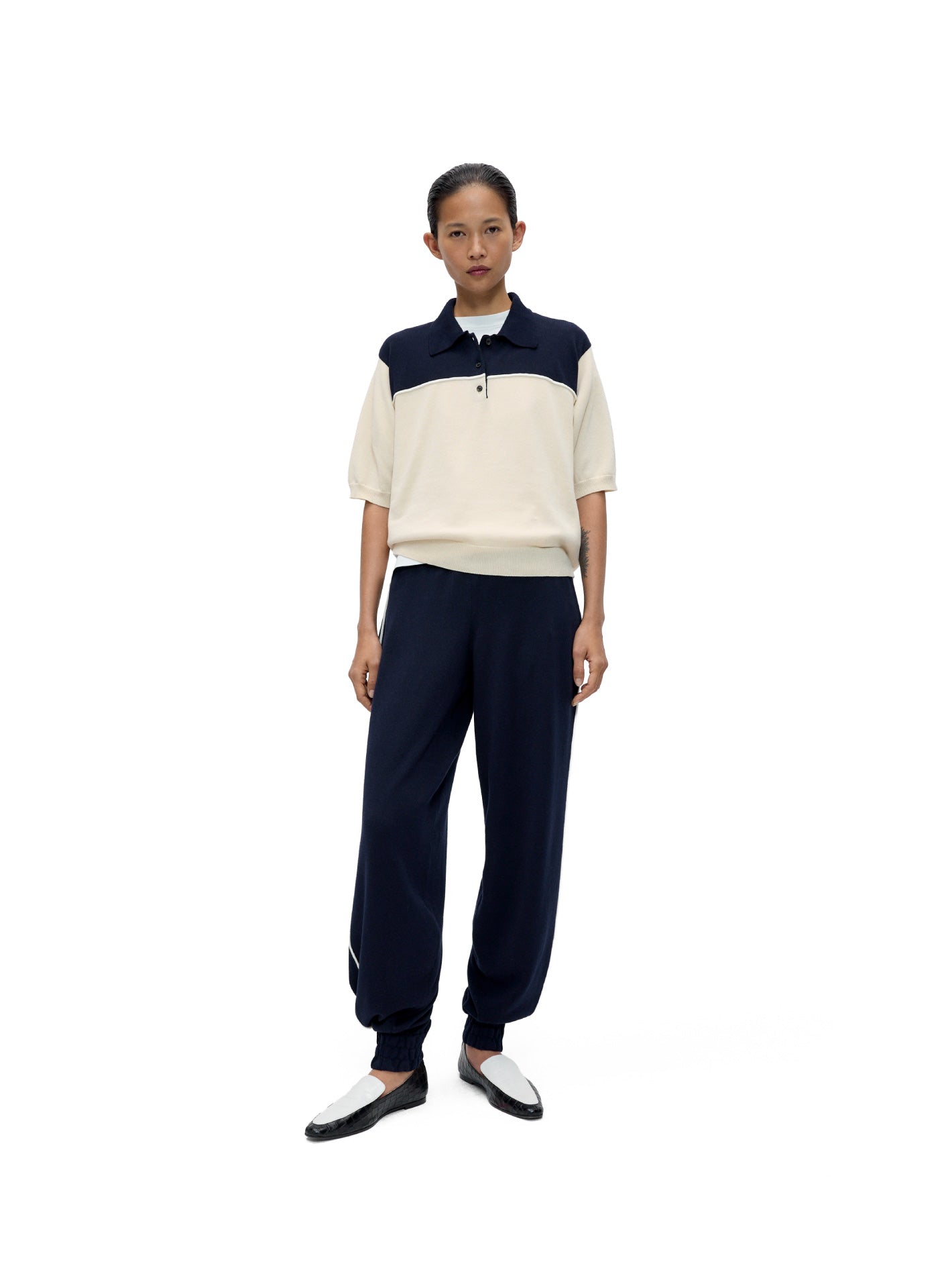 Organic Cotton Colorblock Polo