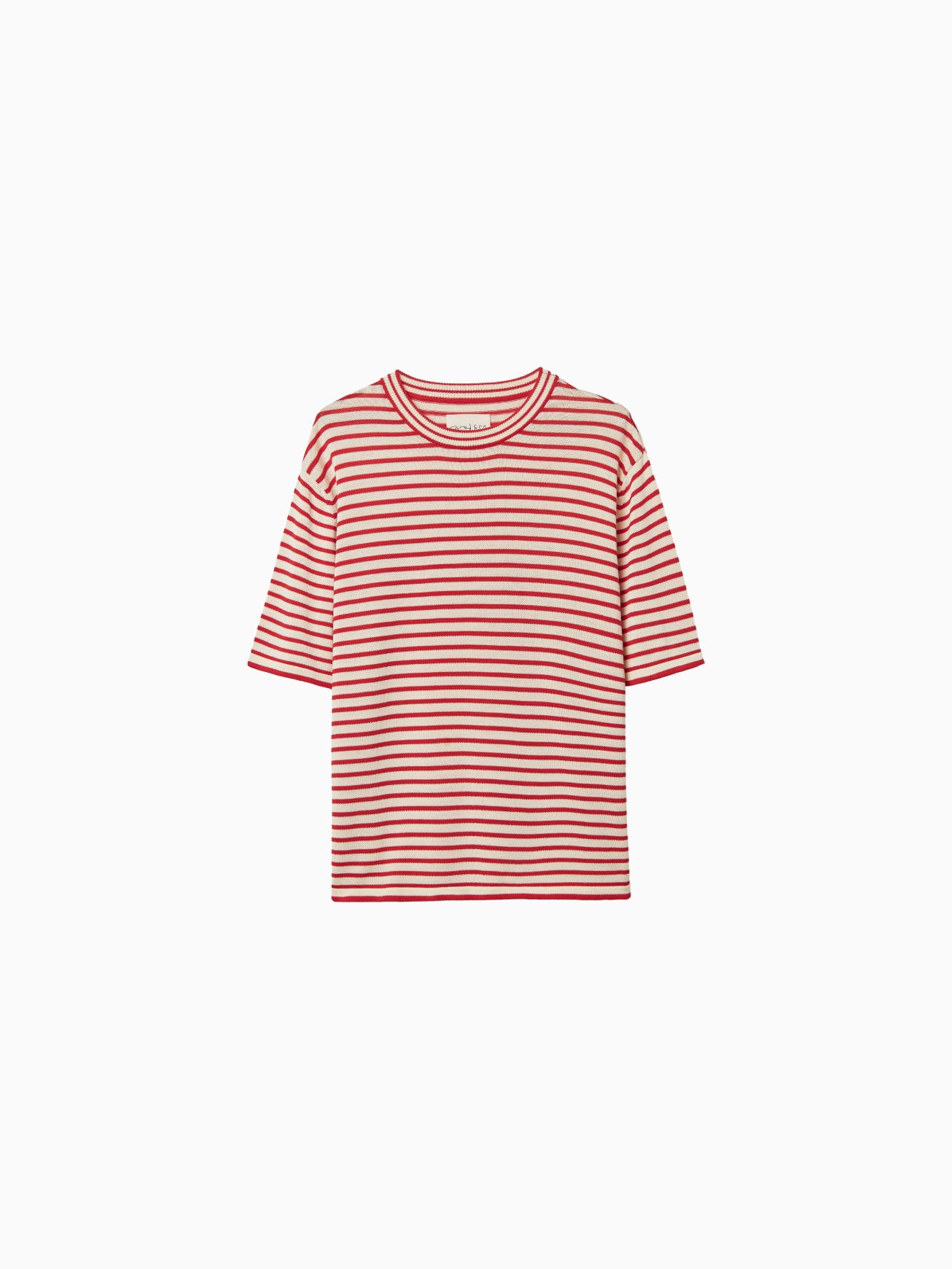 Organic Cotton Oversized Striped T-Shirt