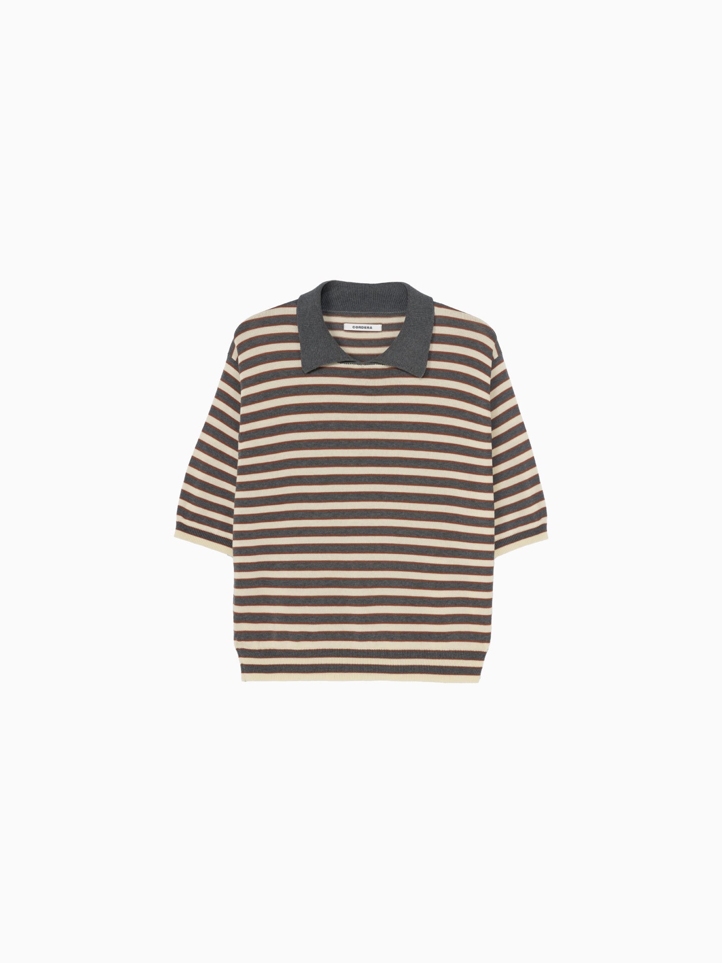Organic Cotton Striped Polo