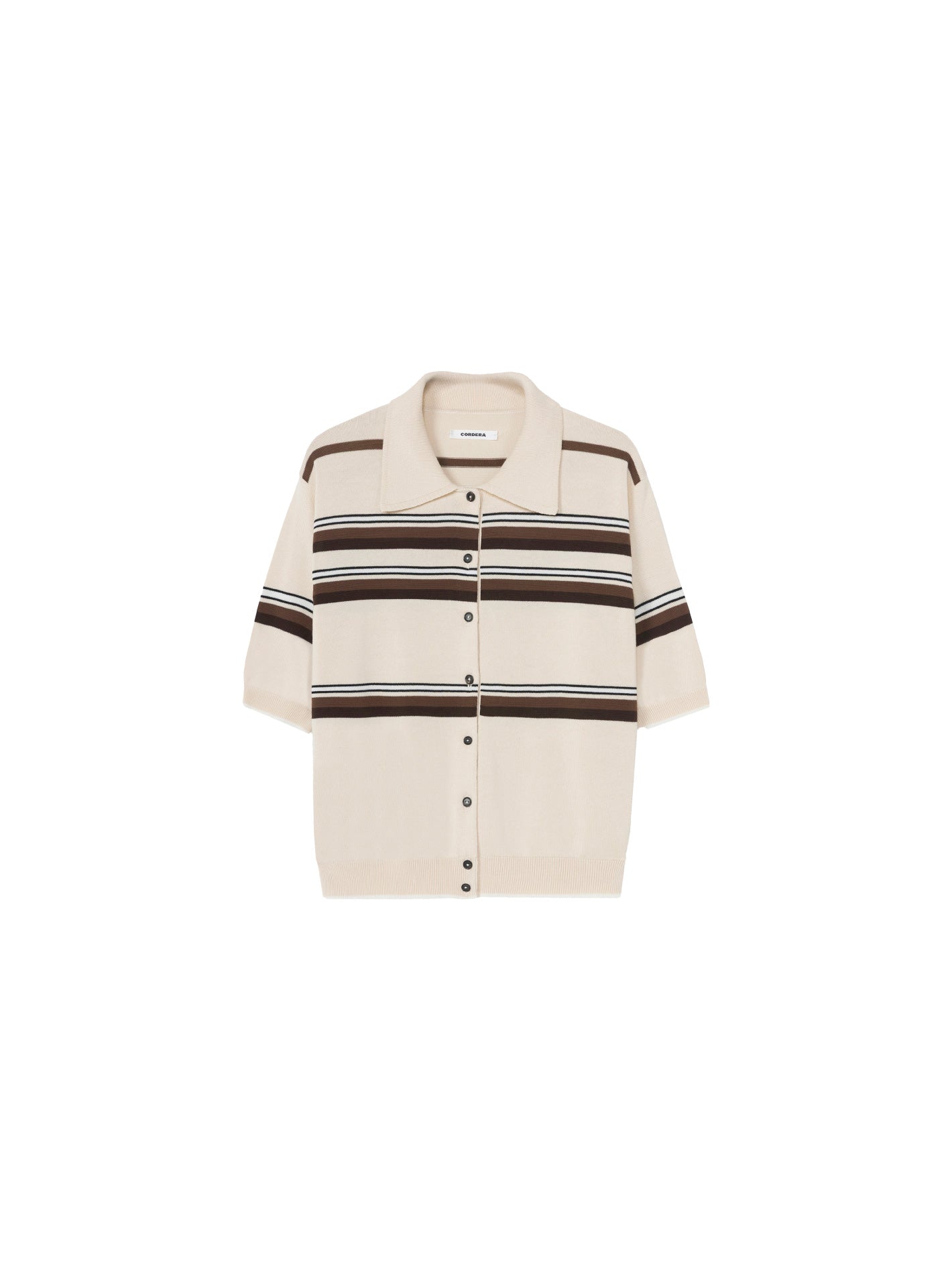 Organic Cotton Striped Polo