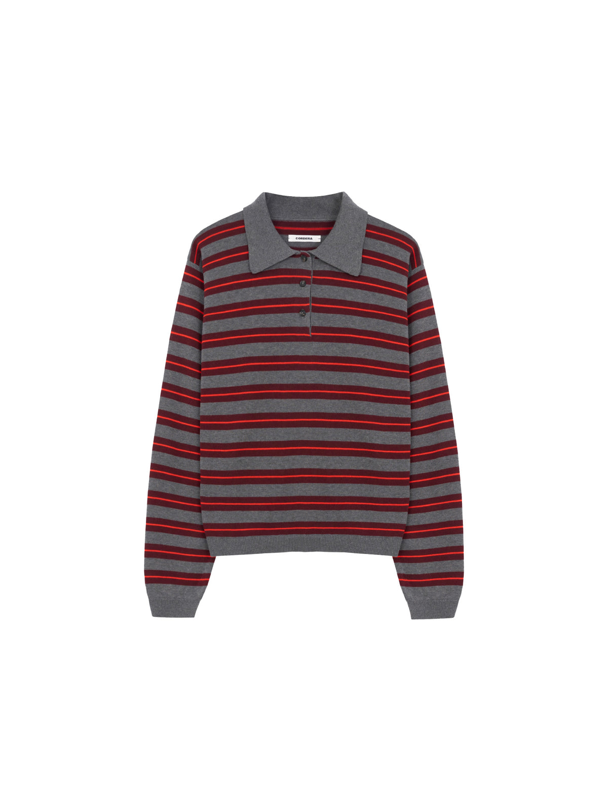 Organic Cotton Striped Polo