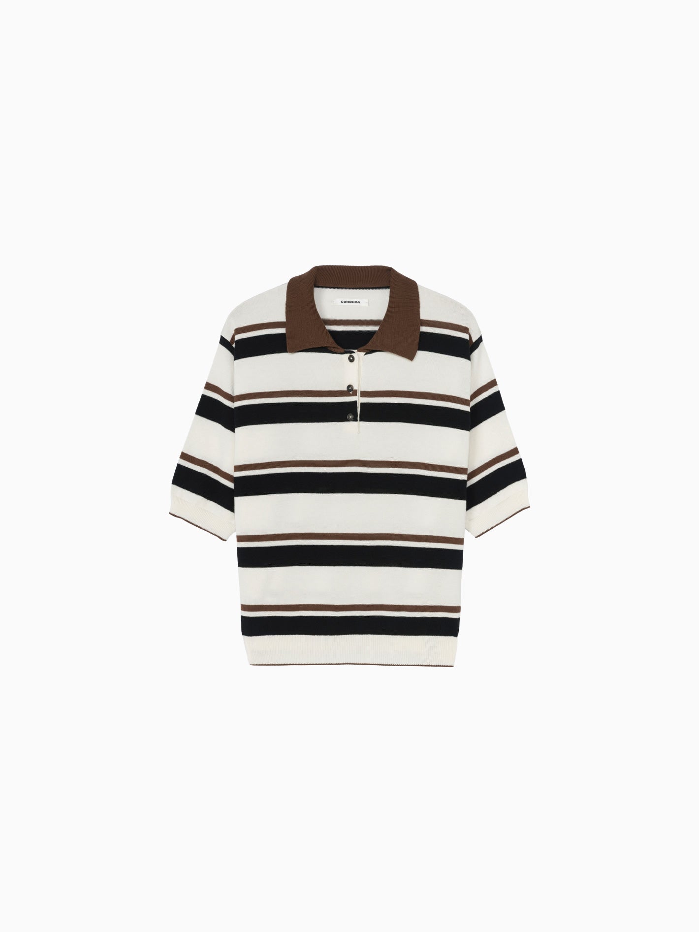 Organic Cotton Striped Polo