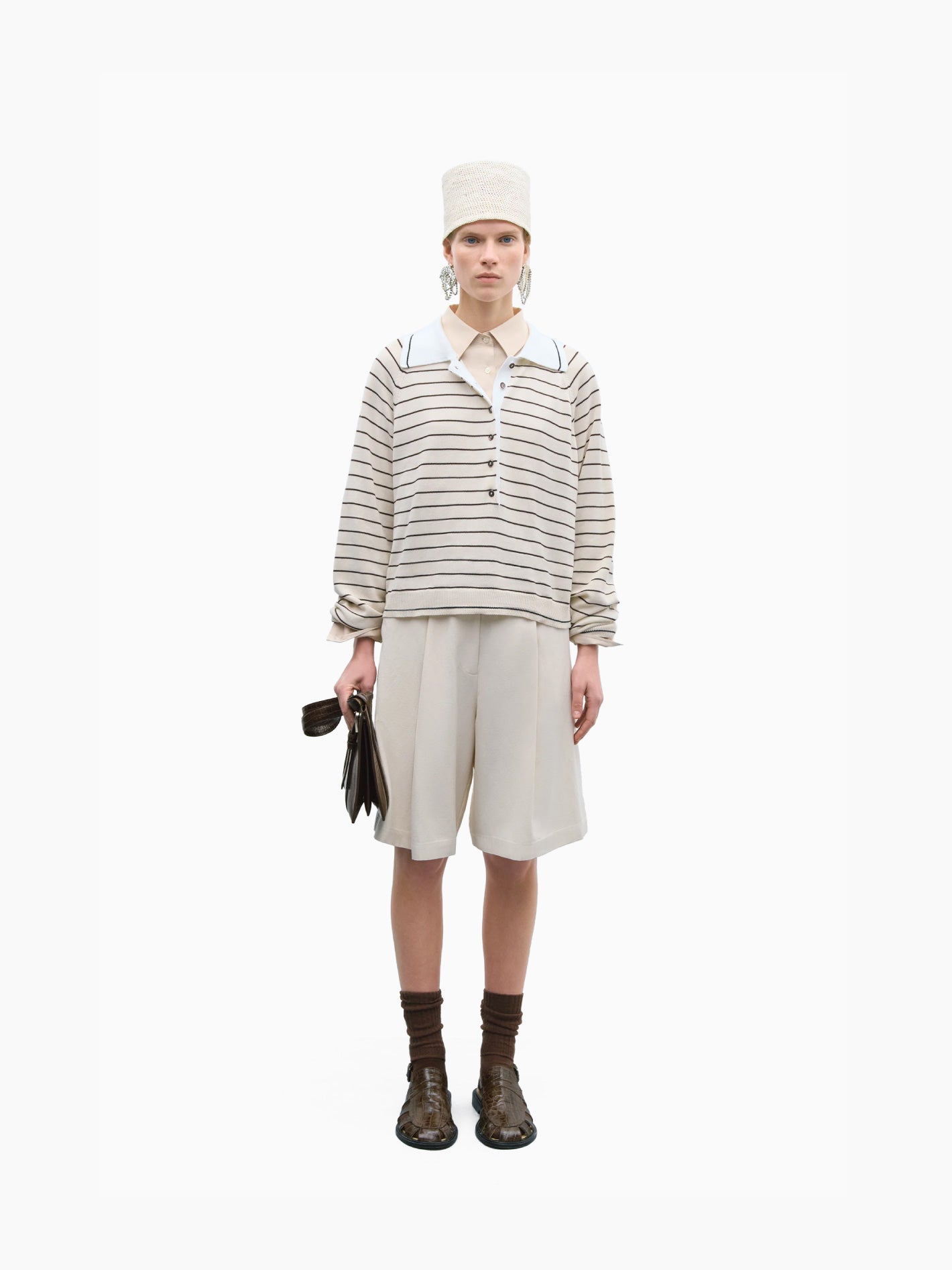 Organic Cotton Striped Polo