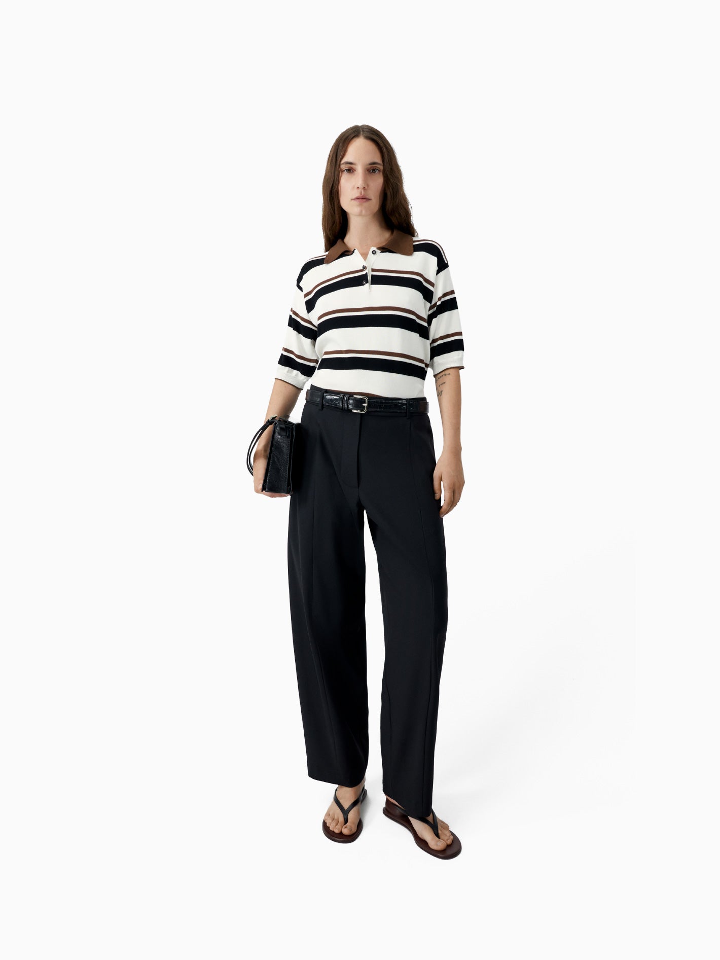Organic Cotton Striped Polo
