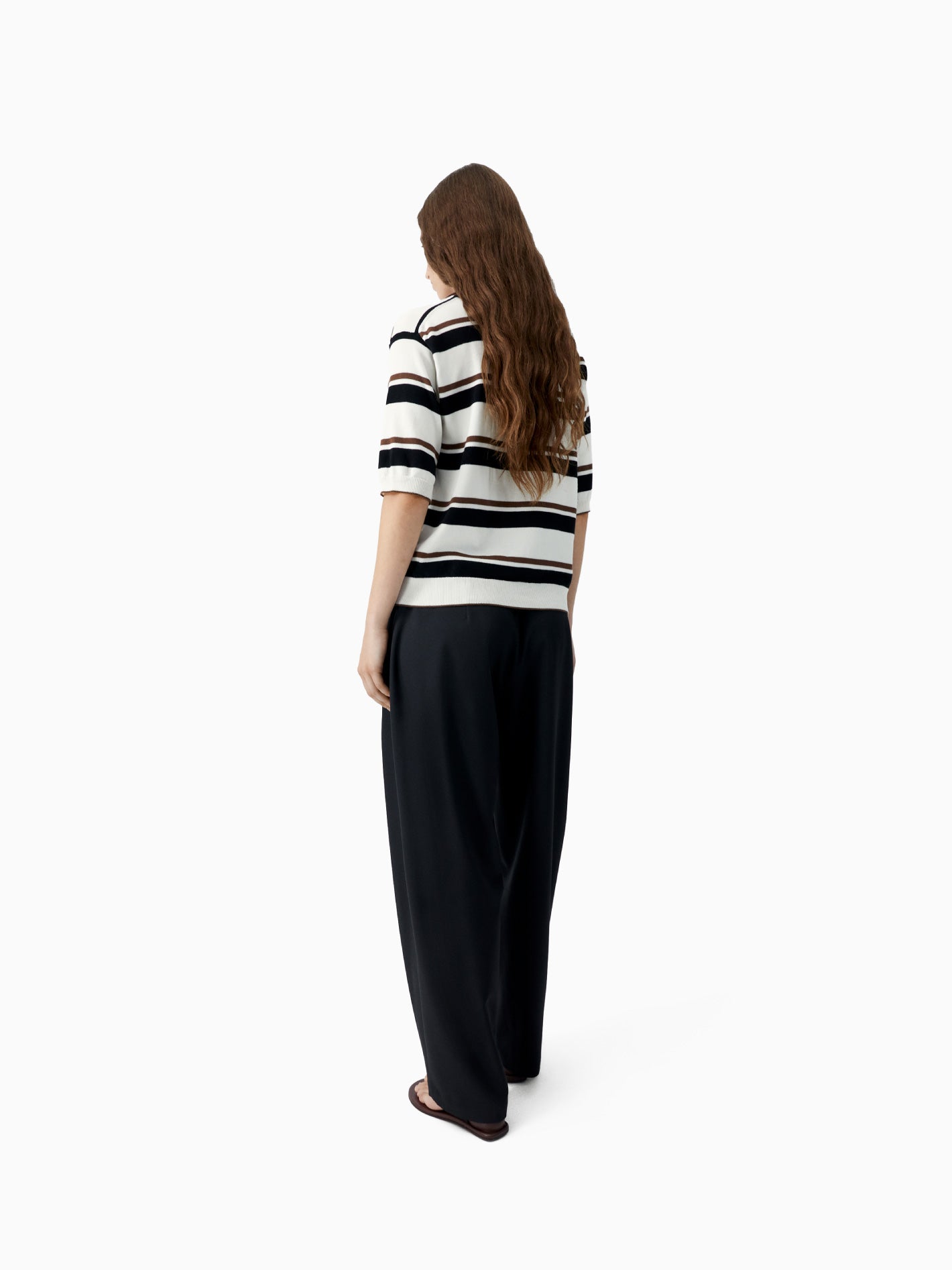 Organic Cotton Striped Polo