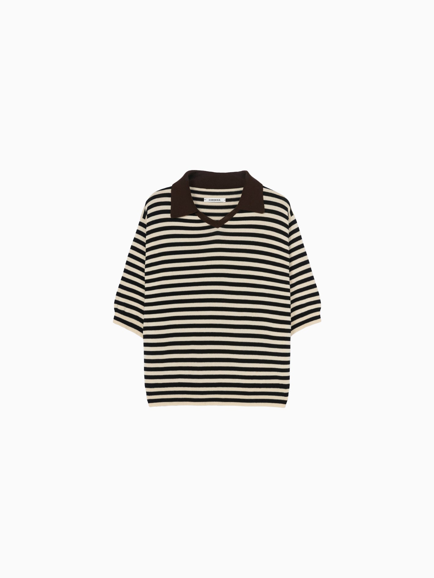 Organic Cotton V-Neck Polo