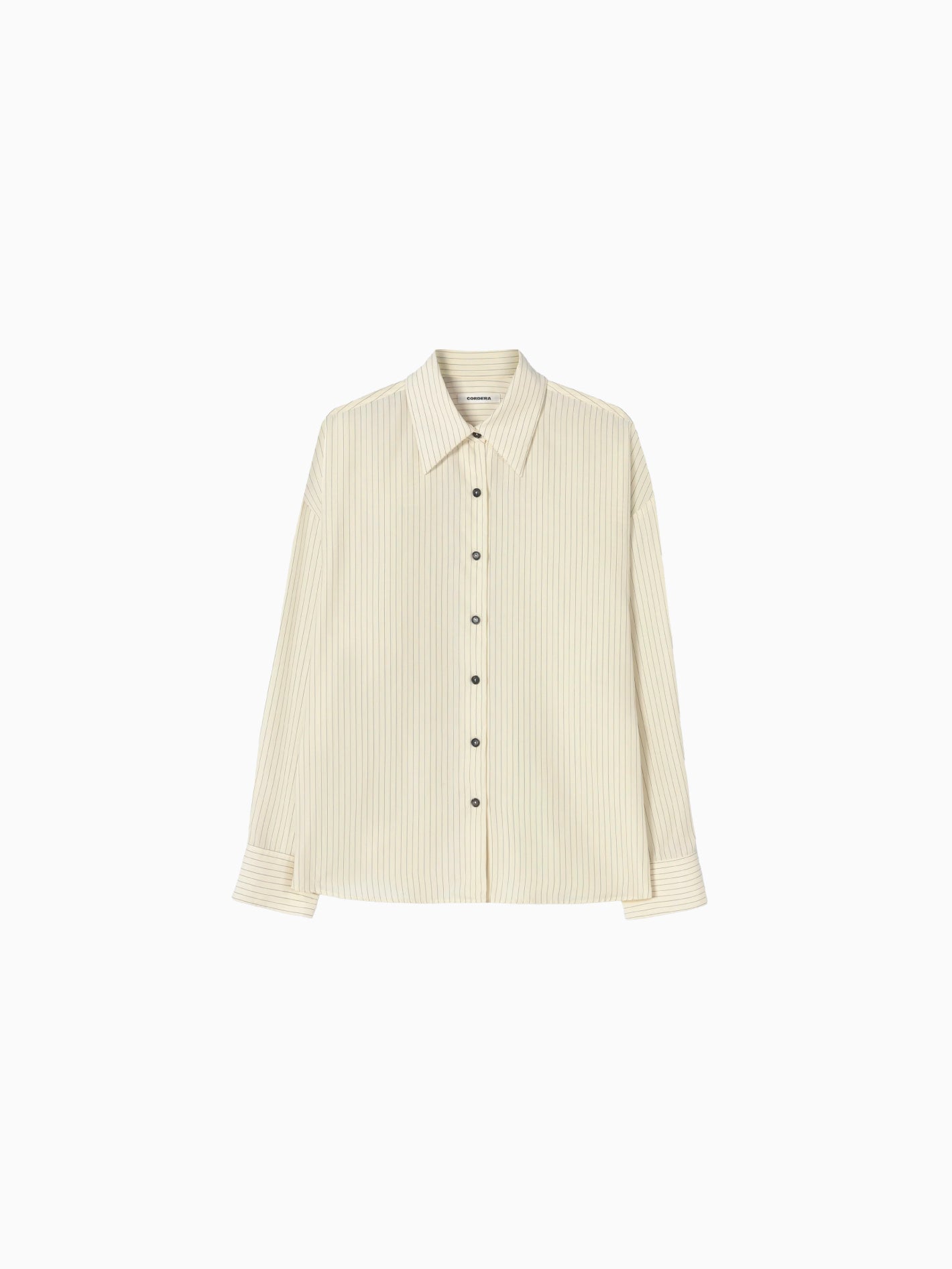 Oversized Penchil Striped Shirt