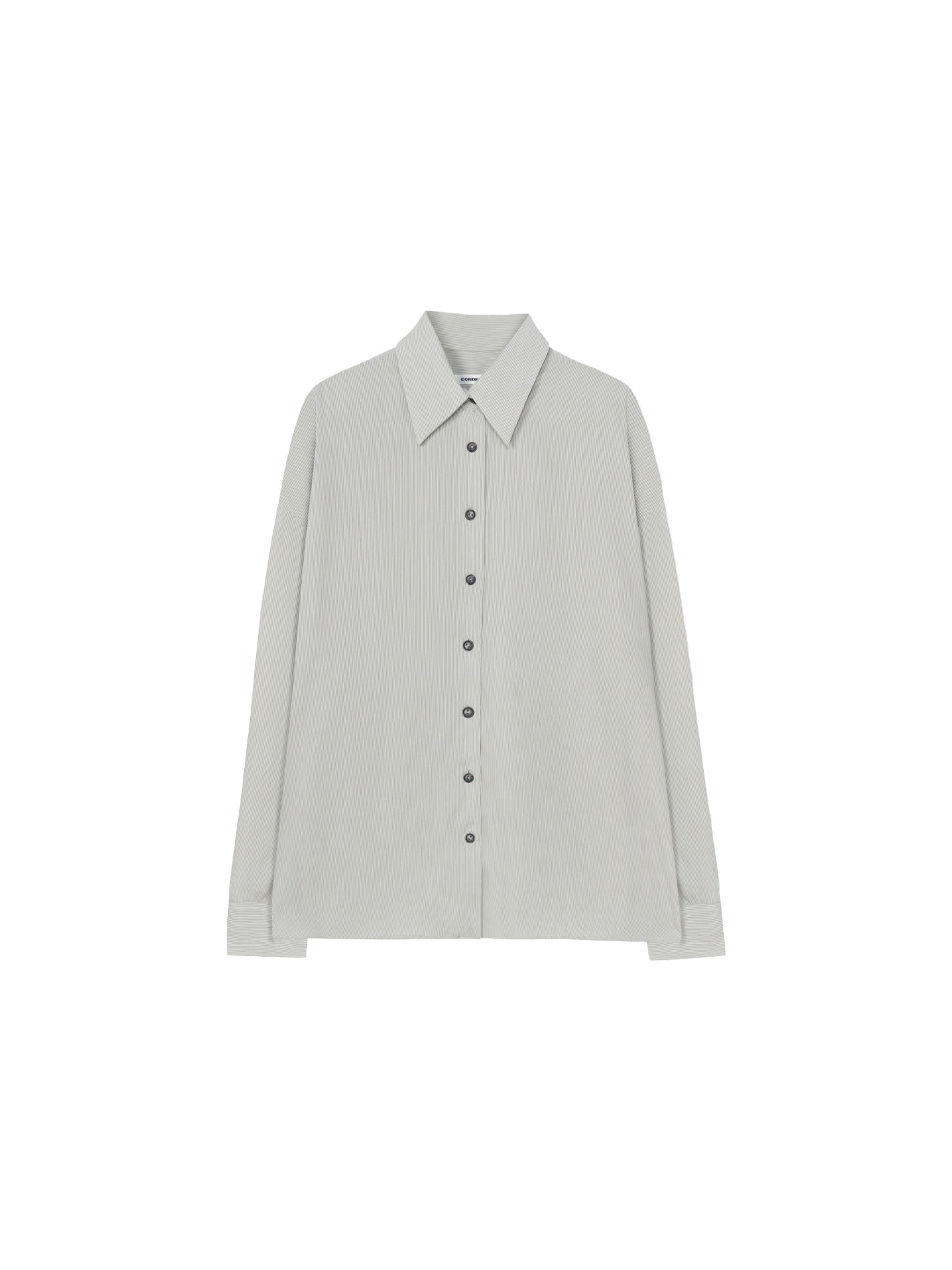 Pinstriped Oversized Shirt