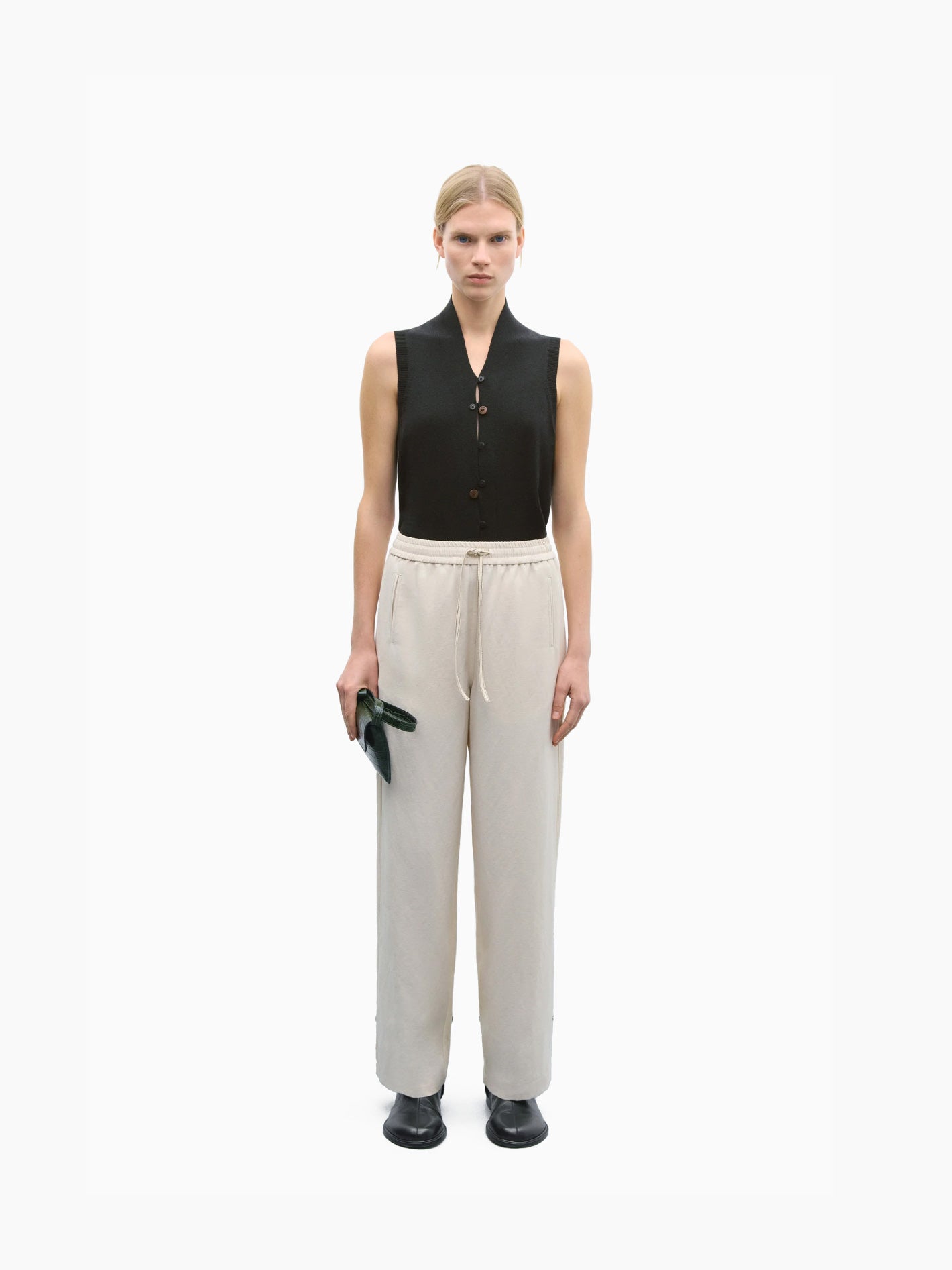 Relaxed Pants Bicolor