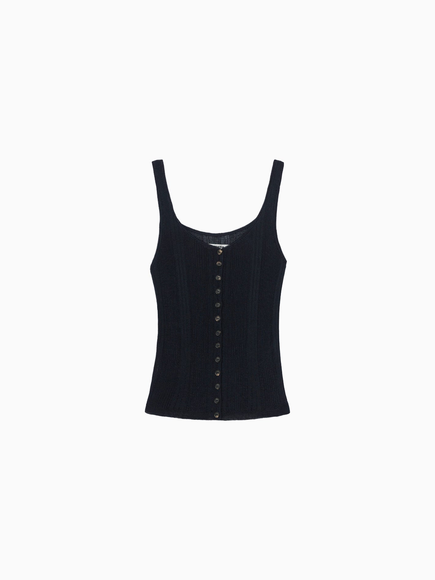 Ribbed Tank Top Navy
