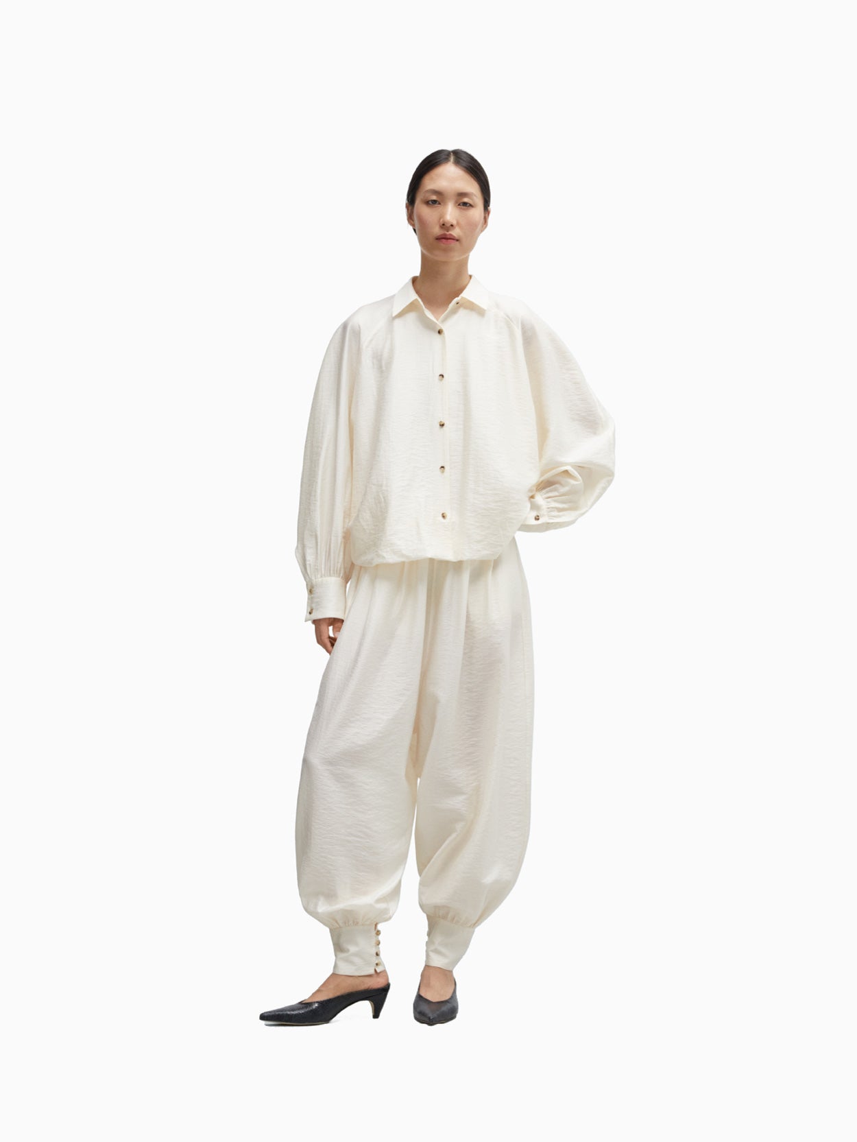 Sarouel Trousers Marfil