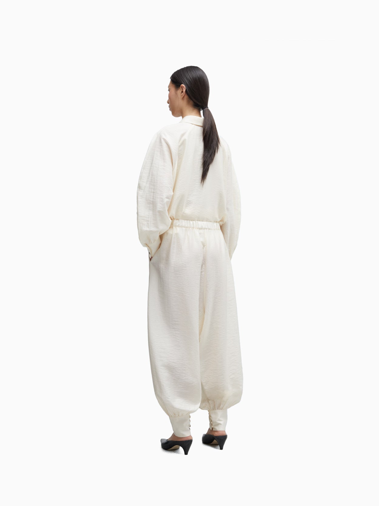 Sarouel Trousers Marfil